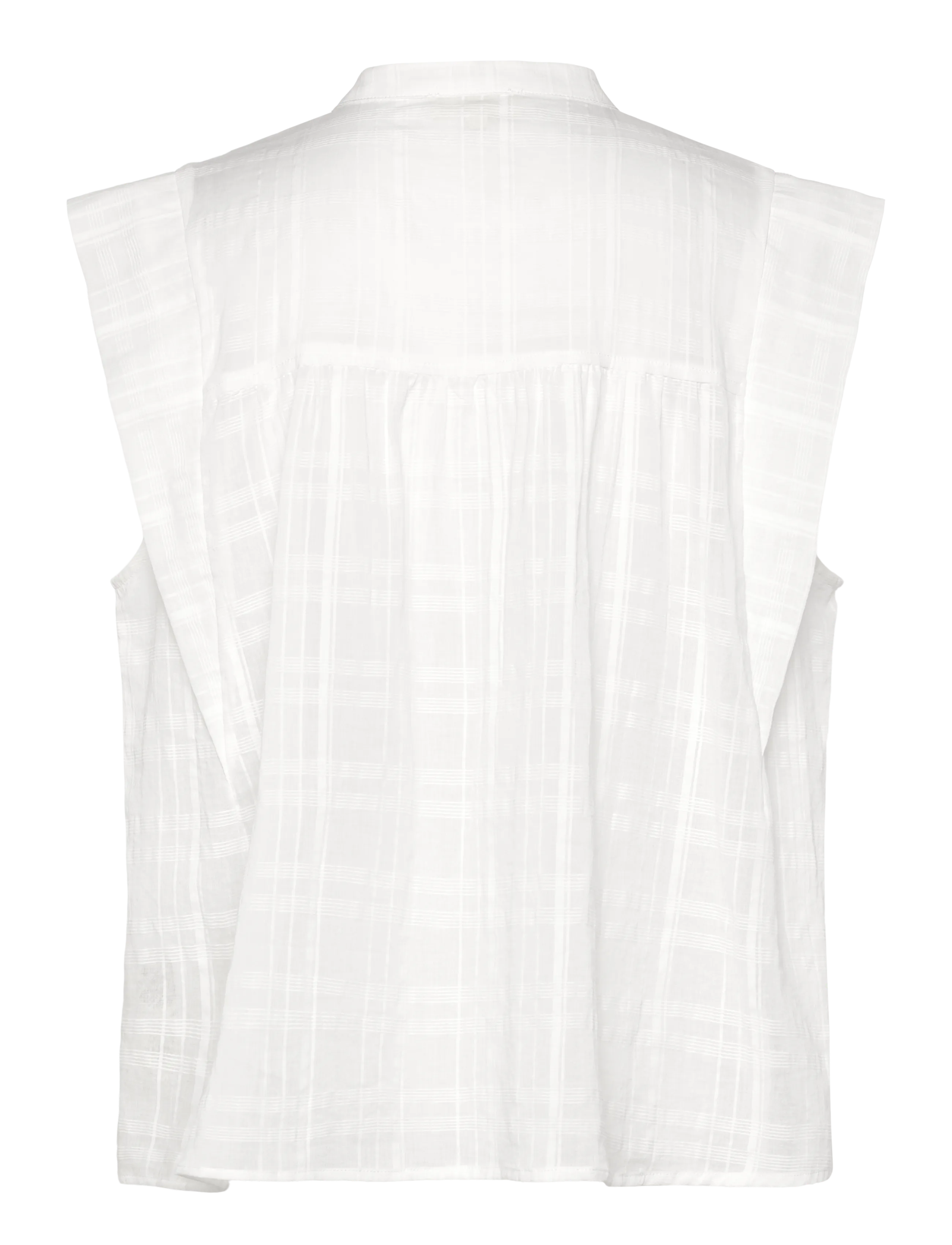 SUNCOO Paris - Lily - Ärmlösa blusar - blanc casse - 2
