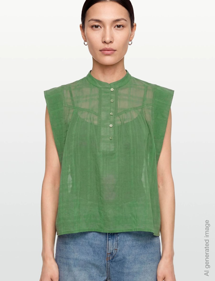 SUNCOO Paris - Lily - Ærmeløse bluser - vert - 3