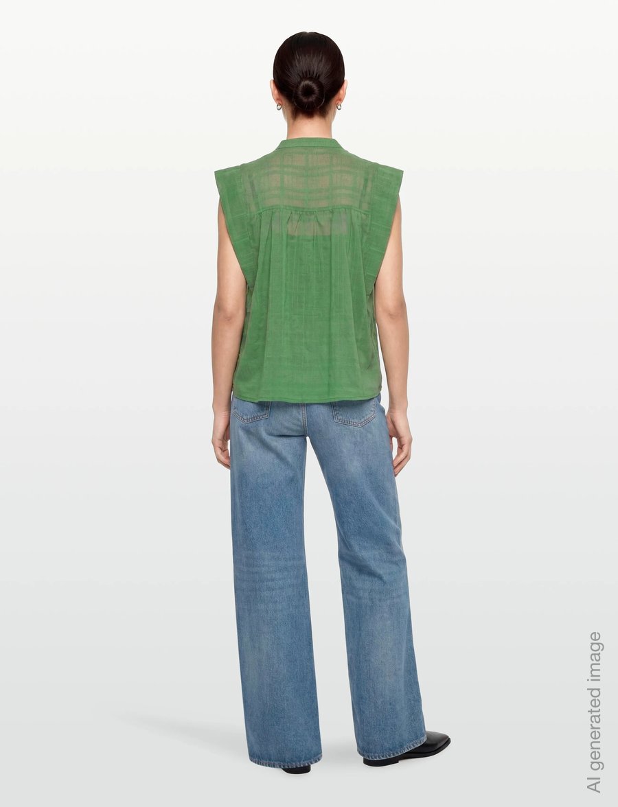 SUNCOO Paris - Lily - Ærmeløse bluser - vert - 4
