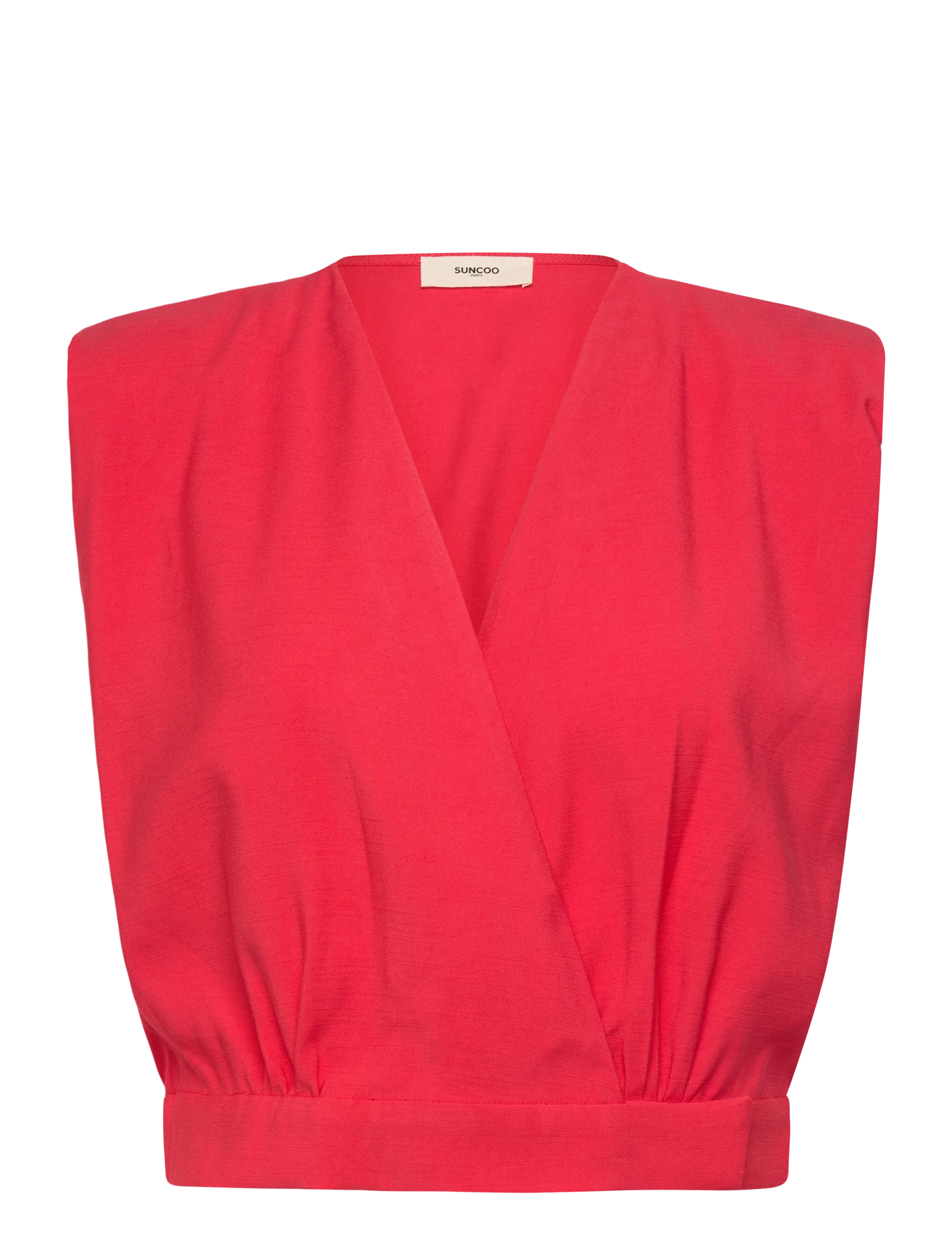 SUNCOO Paris Laos - Ärmlösa blusar - GERANIUM / coral