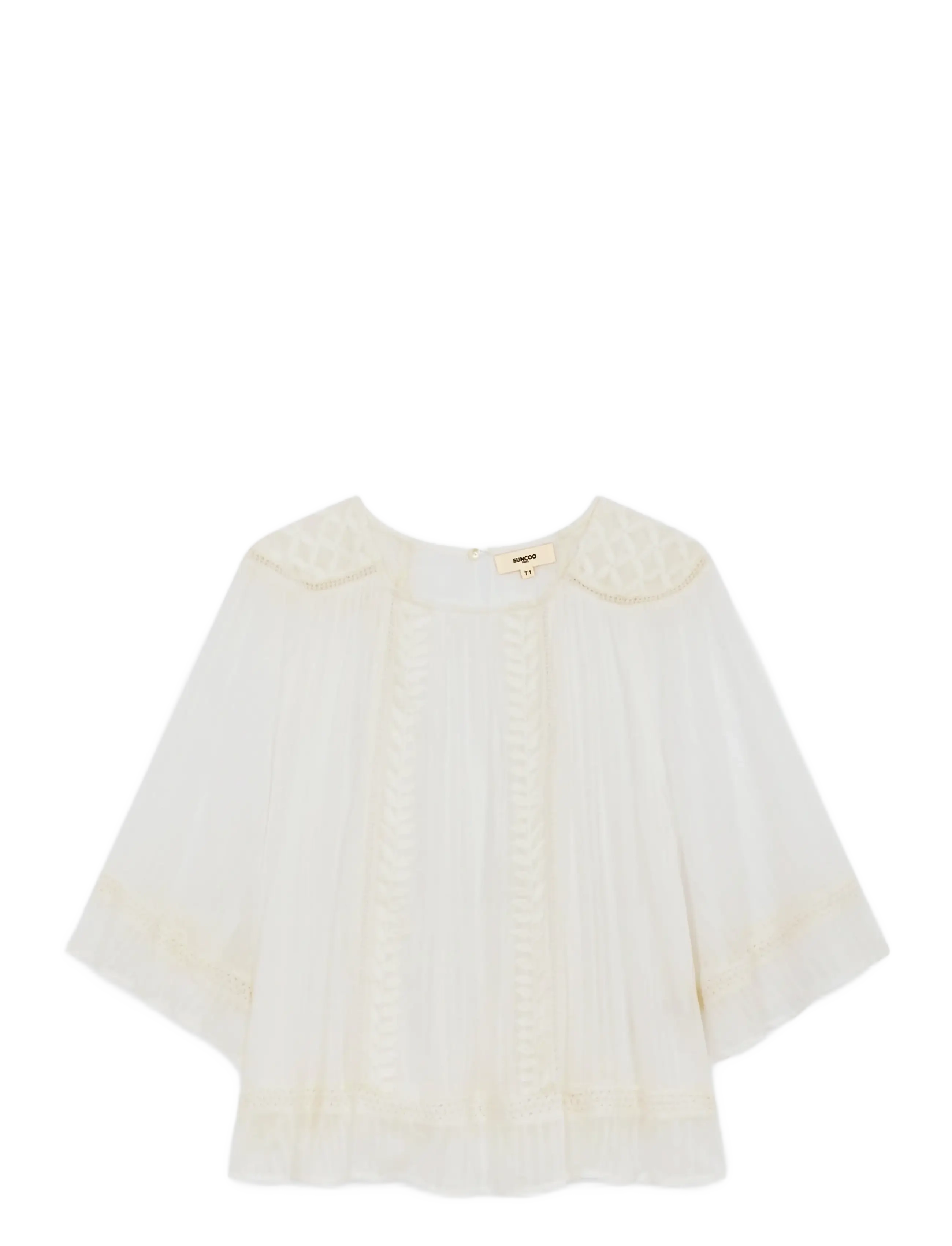SUNCOO PARIS Laurynn Cream - XS - Damen