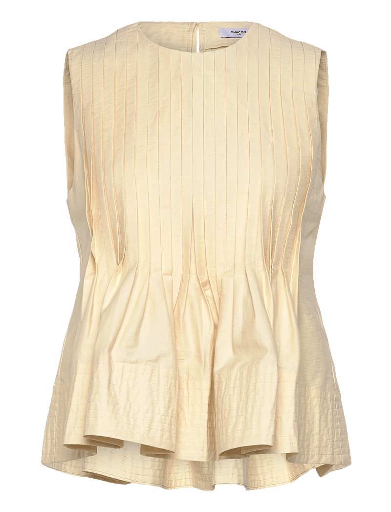 SUNCOO Paris - Luigi - Ärmellose blusen - jaune - 0