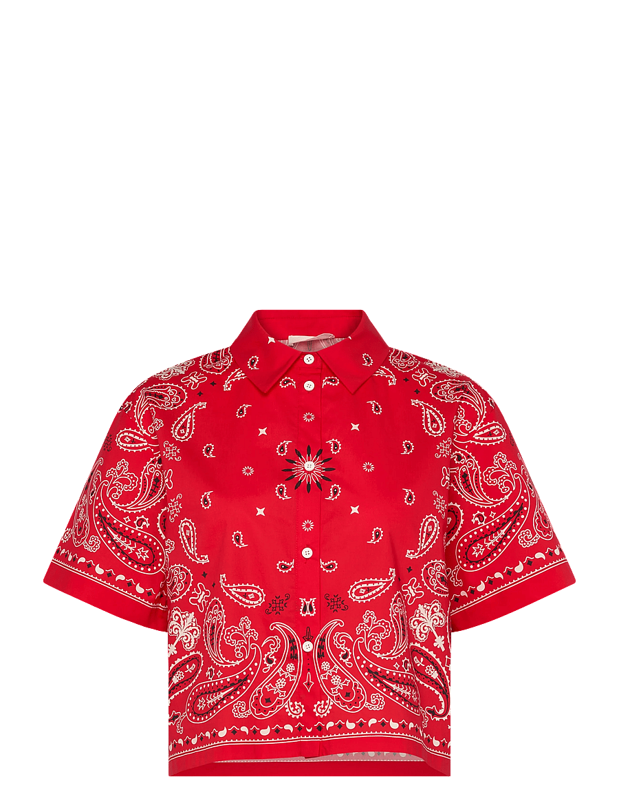 SUNCOO Paris - Luz - short-sleeved shirts - rouge - 1