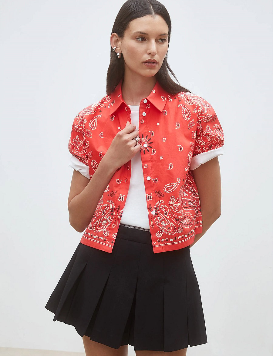 SUNCOO Paris - Luz - short-sleeved shirts - rouge - 4
