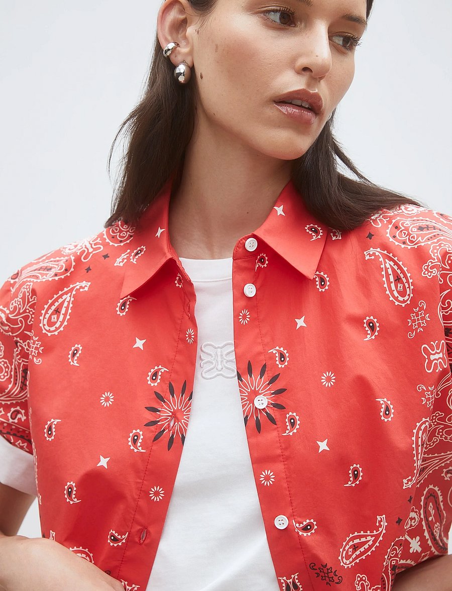 SUNCOO Paris - Luz - short-sleeved shirts - rouge - 5