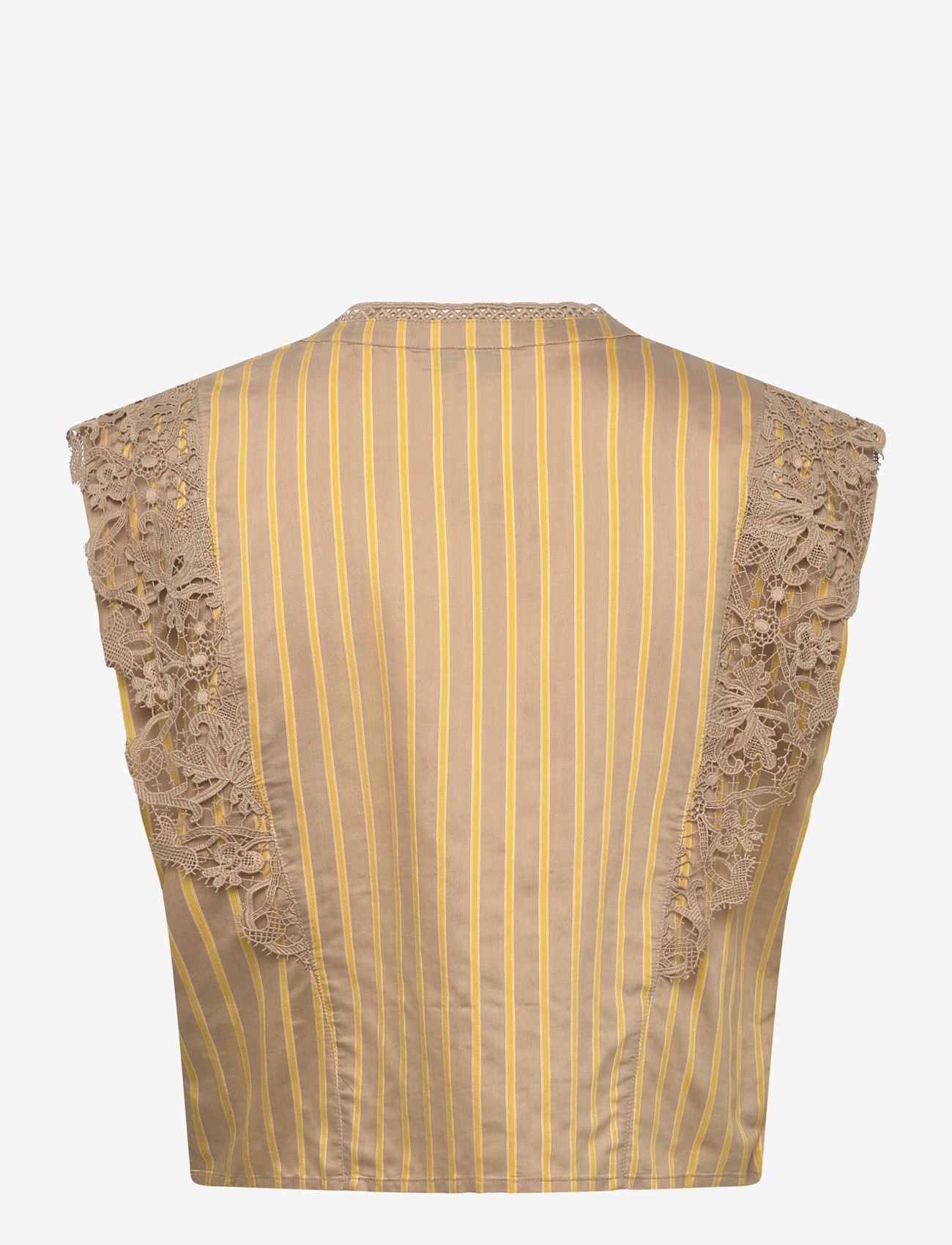 SUNCOO Paris - Lazur - sleeveless blouses - camel - 2