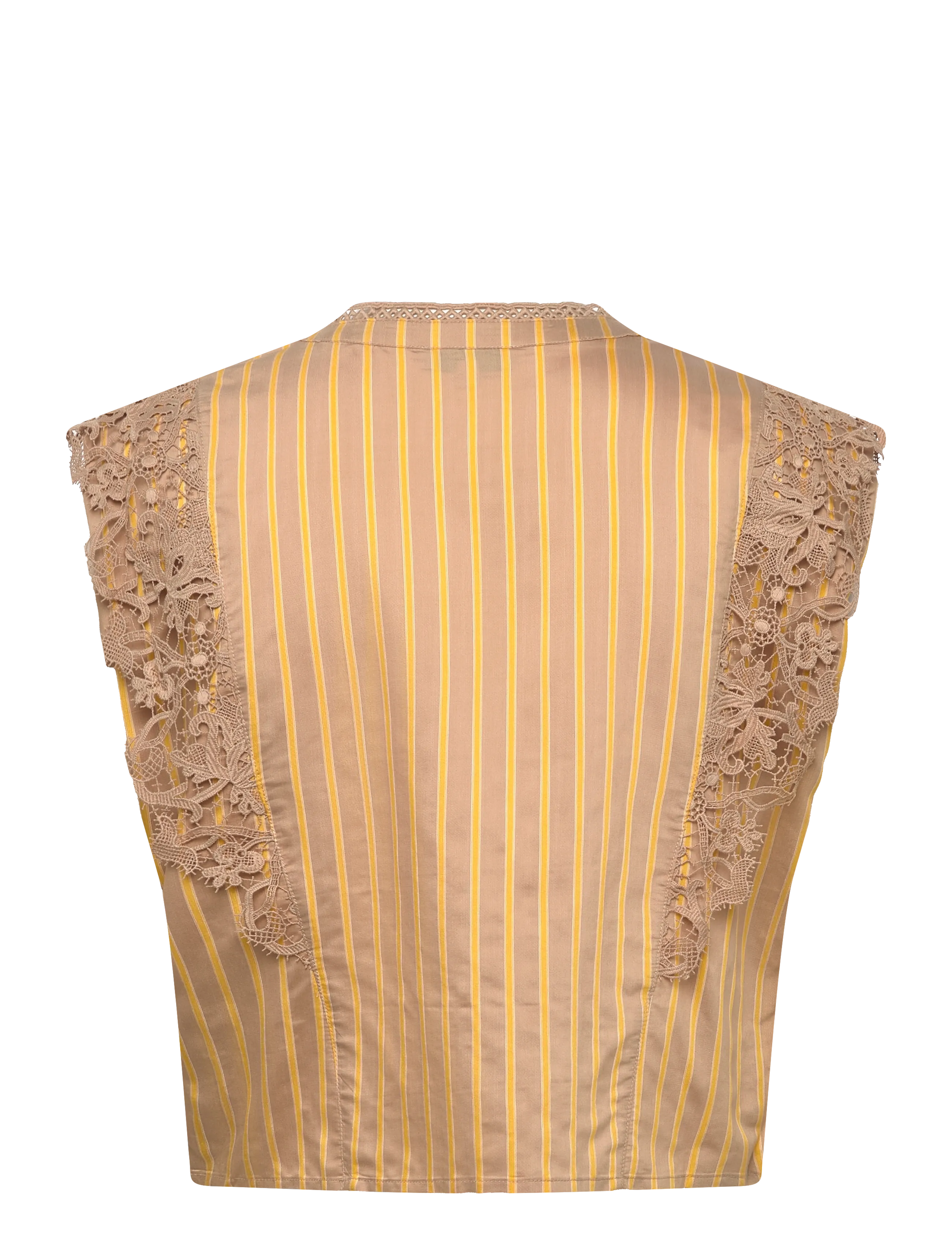 SUNCOO Paris - Lazur - ermalausar blússur - camel - 2