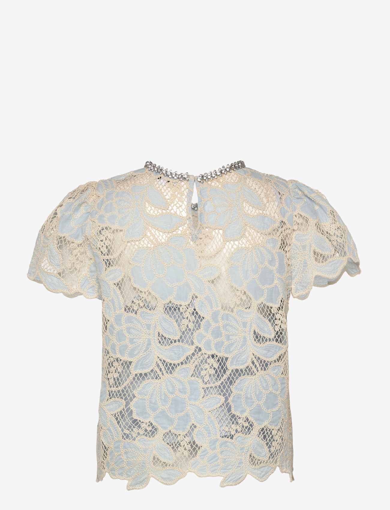SUNCOO Paris - Lexy - kurzämlige blusen - bleu ciel - 2