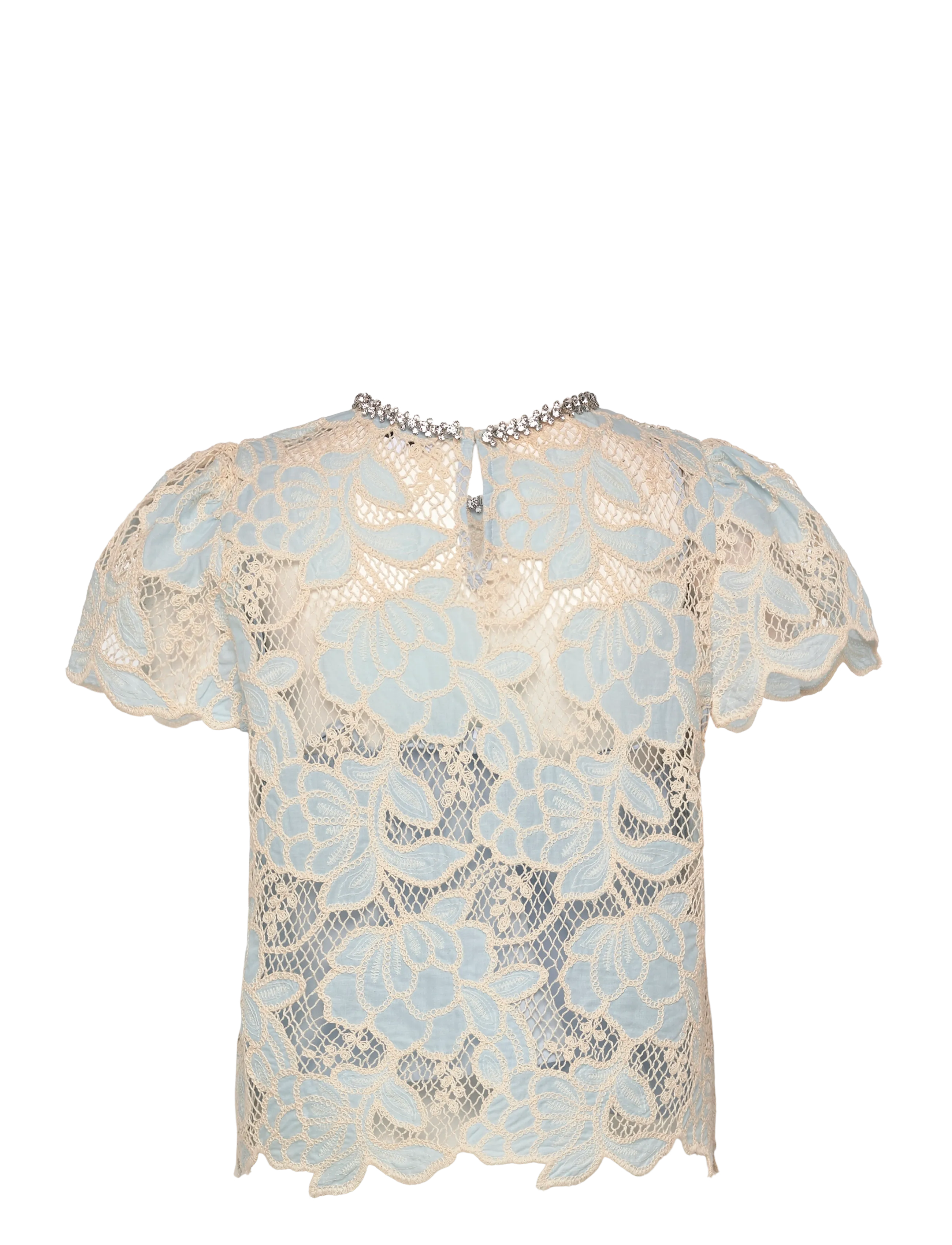 SUNCOO Paris - Lexy - kortærmede bluser - bleu ciel - 2