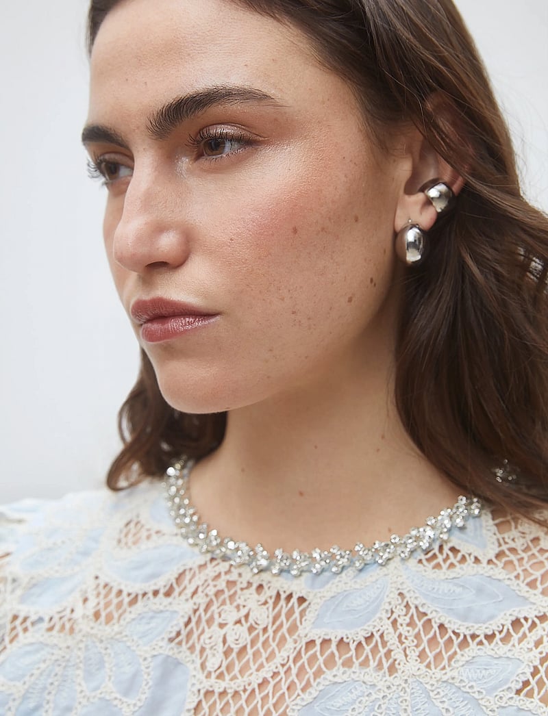 SUNCOO Paris - Lexy - lühikeste varrukatega pluusid - bleu ciel - 3