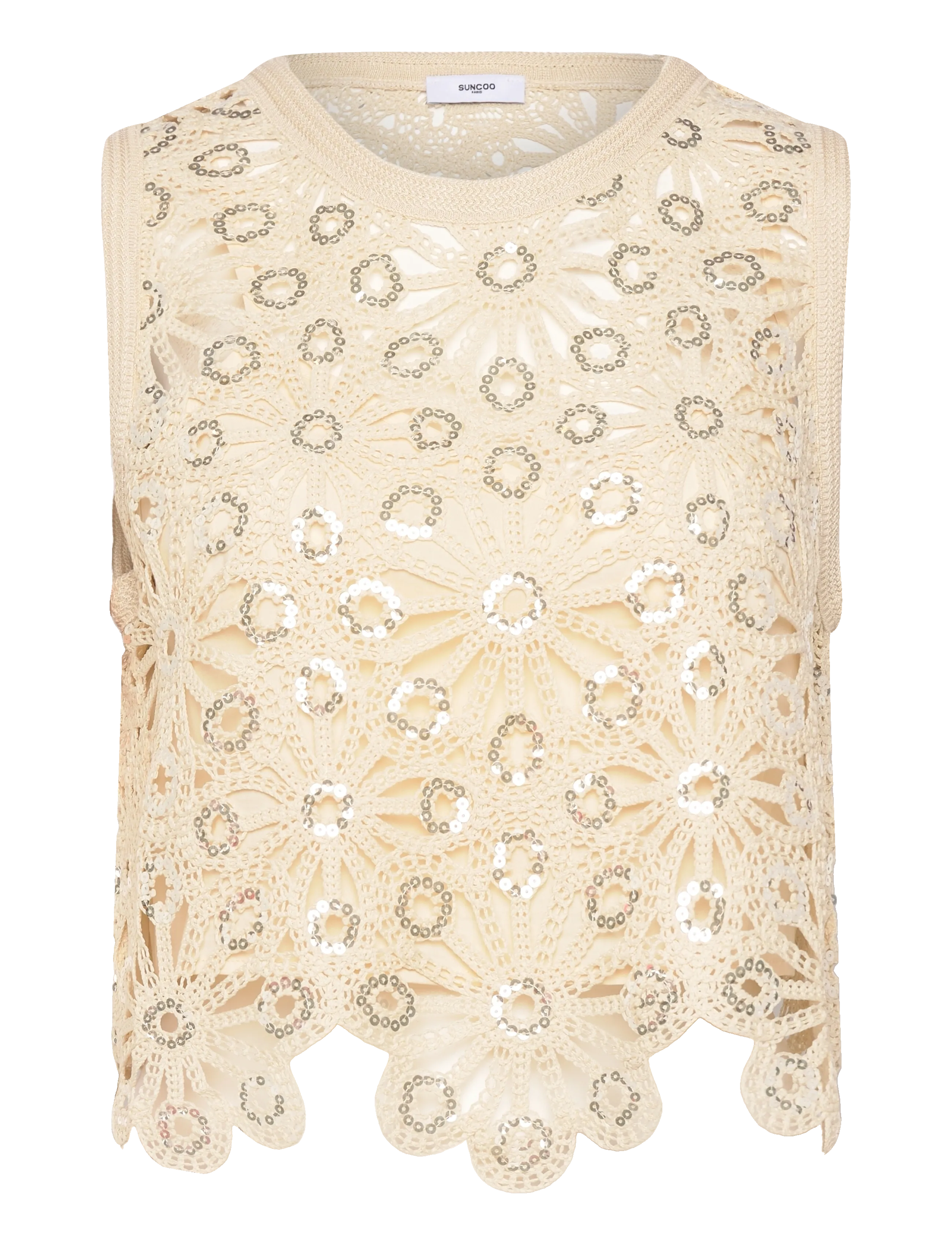 SUNCOO Paris Lois - Clothing - BEIGE / cream