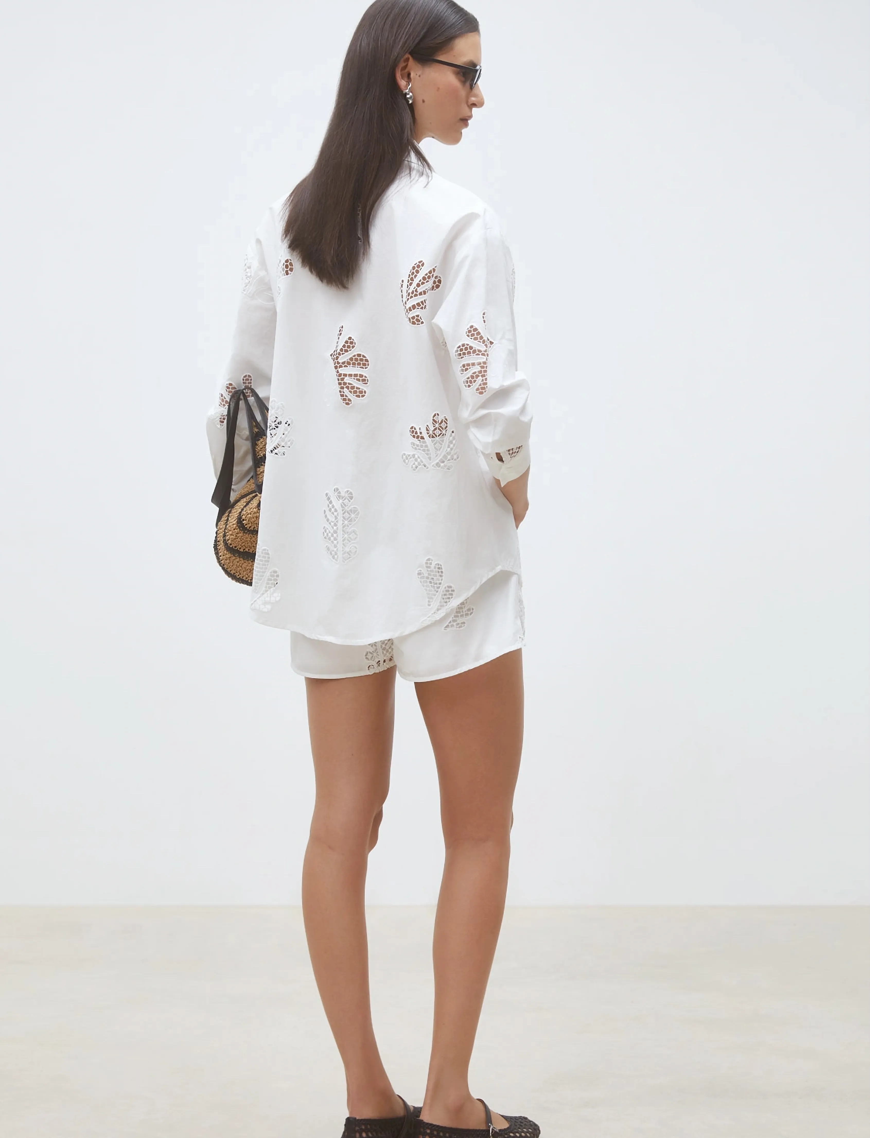 SUNCOO Paris - Loula - long-sleeved shirts - blanc casse - 3