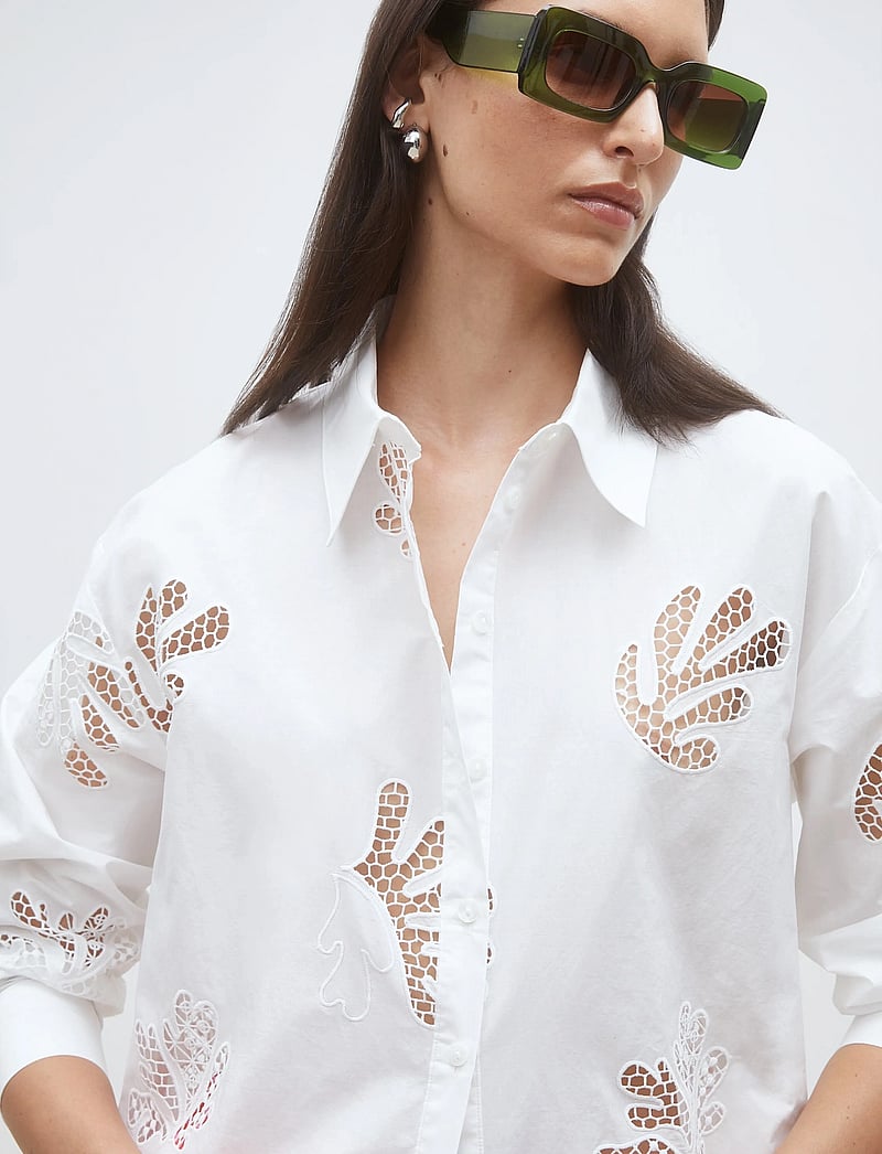 SUNCOO Paris - Loula - langærmede skjorter - blanc casse - 5