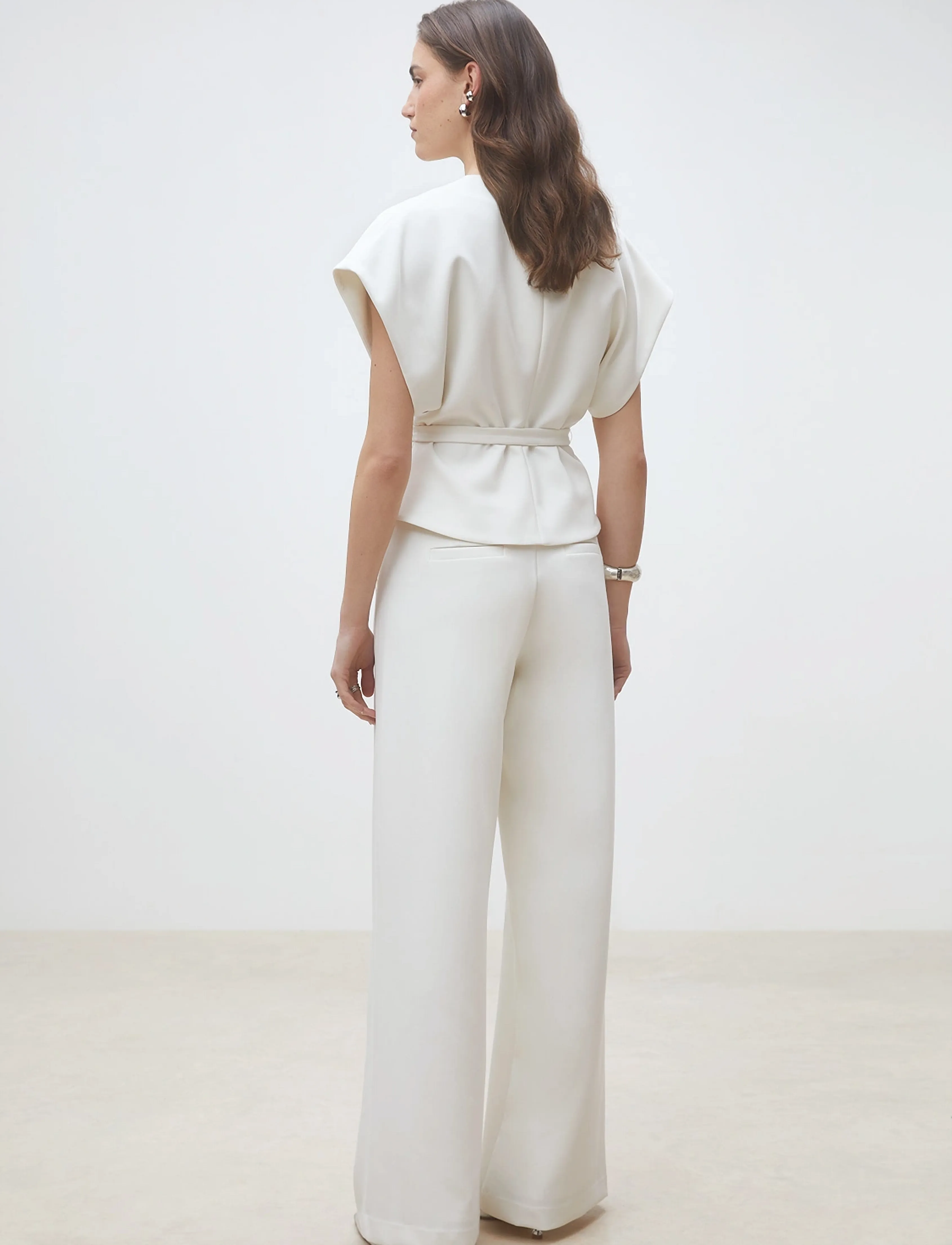 SUNCOO Paris - Lazlo - lyhythihaiset puserot - blanc casse - 4