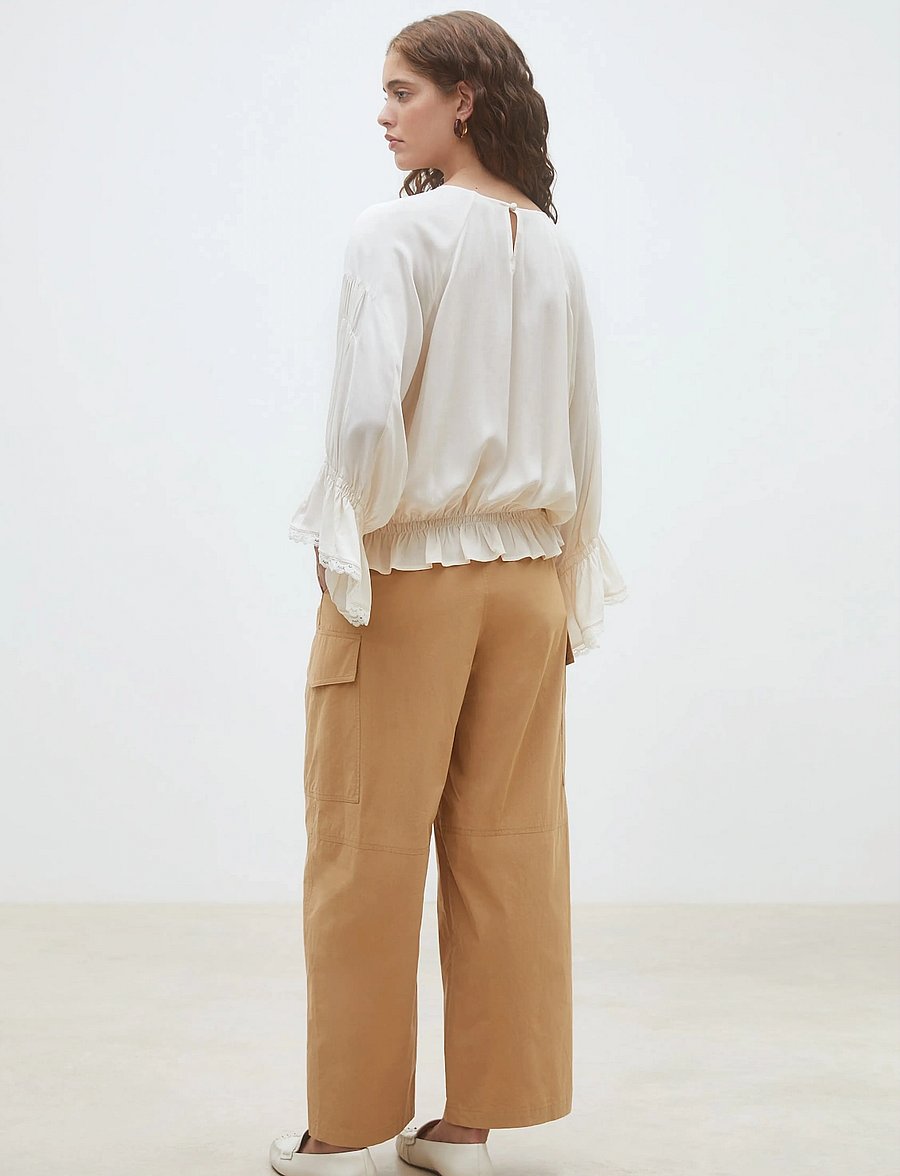 SUNCOO Paris - Last - langärmelige blusen - creme - 4