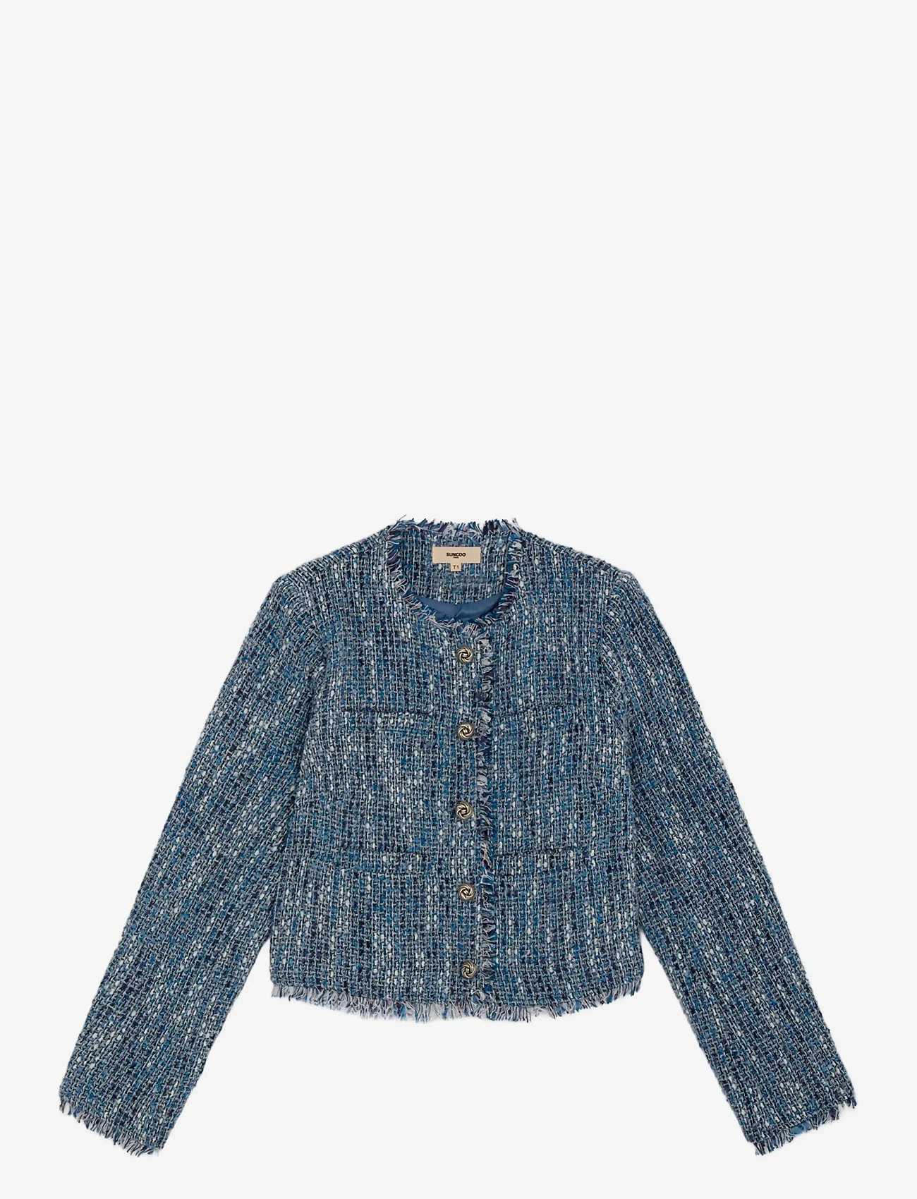 SUNCOO Paris - Diana - bouclé - bleu - 1