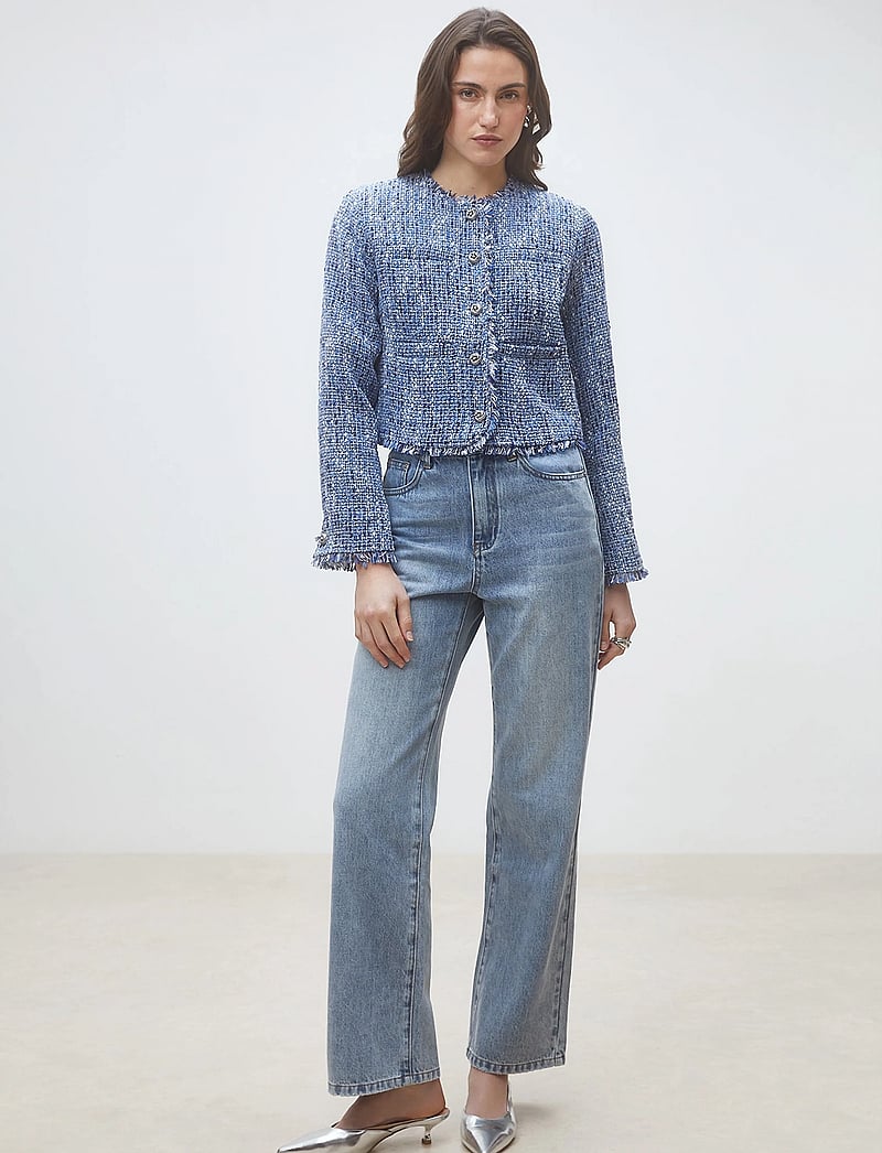 SUNCOO Paris - Diana - bouclé - bleu - 0