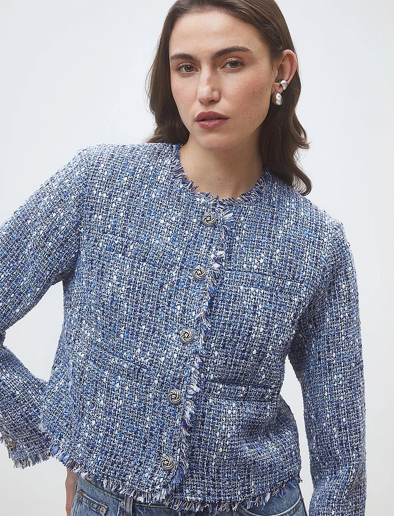 SUNCOO Paris - Diana - bouclé - bleu - 3