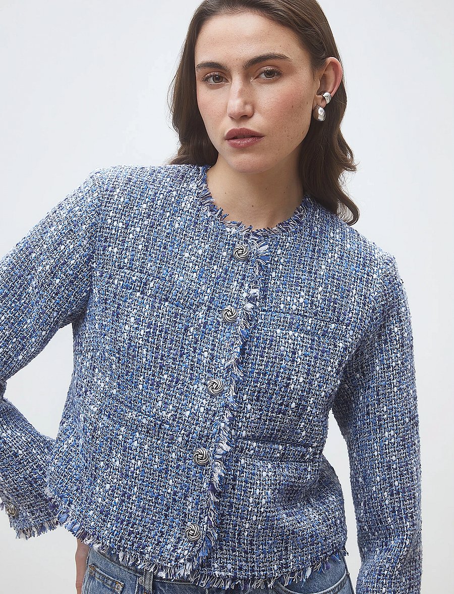 SUNCOO Paris - Diana - bouclé - bleu - 3