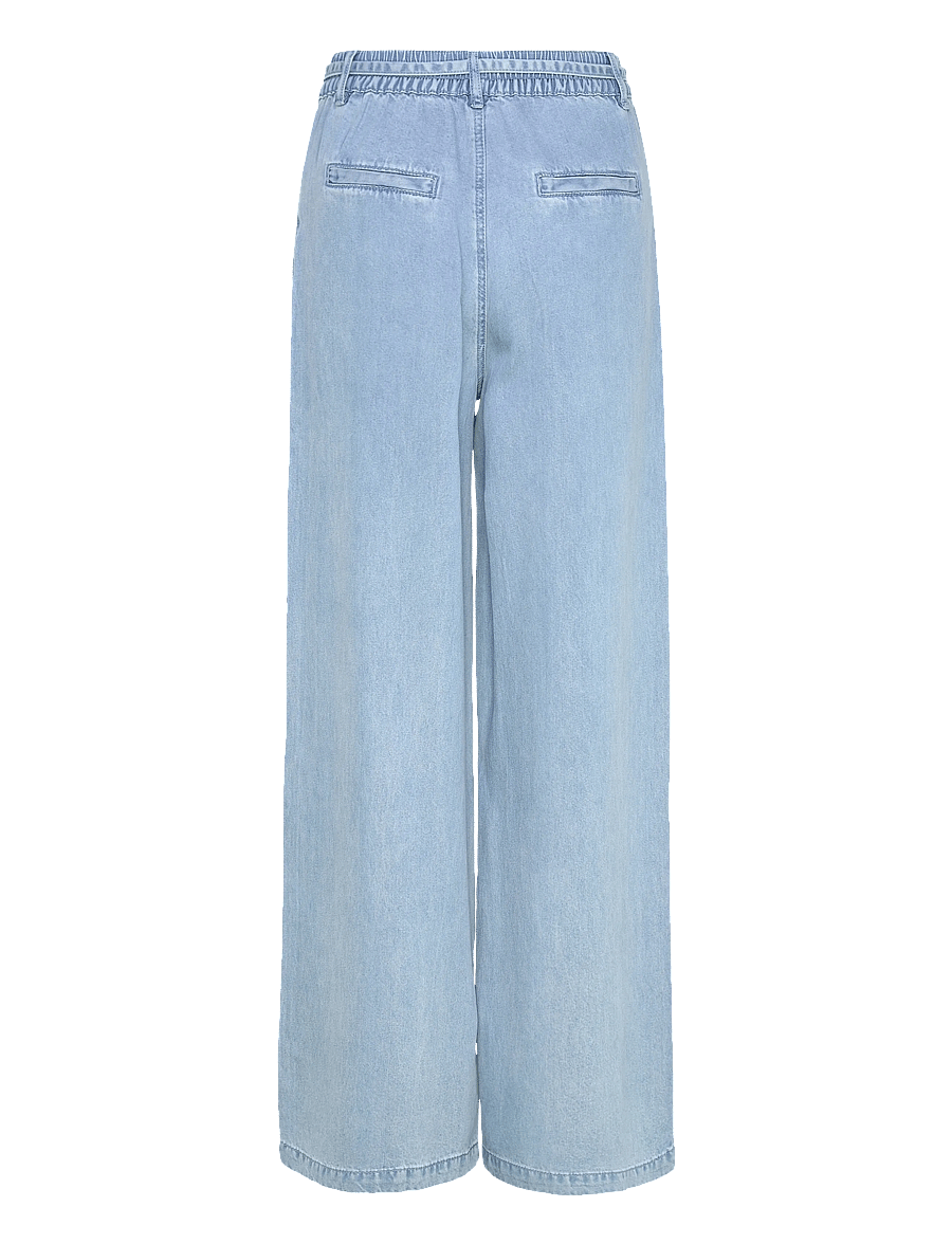 SUNCOO Paris - Rabi - hosen mit weitem bein - jeans clair - 2