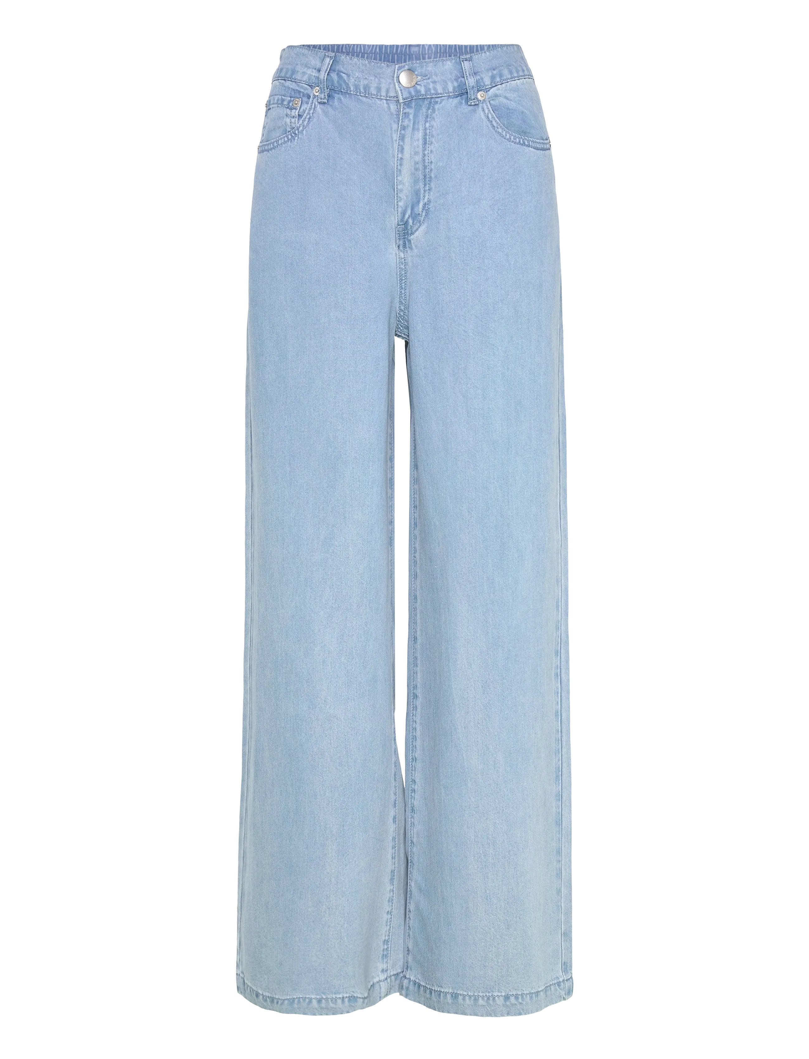 SUNCOO Paris - Rabi - hosen mit weitem bein - jeans clair - 3