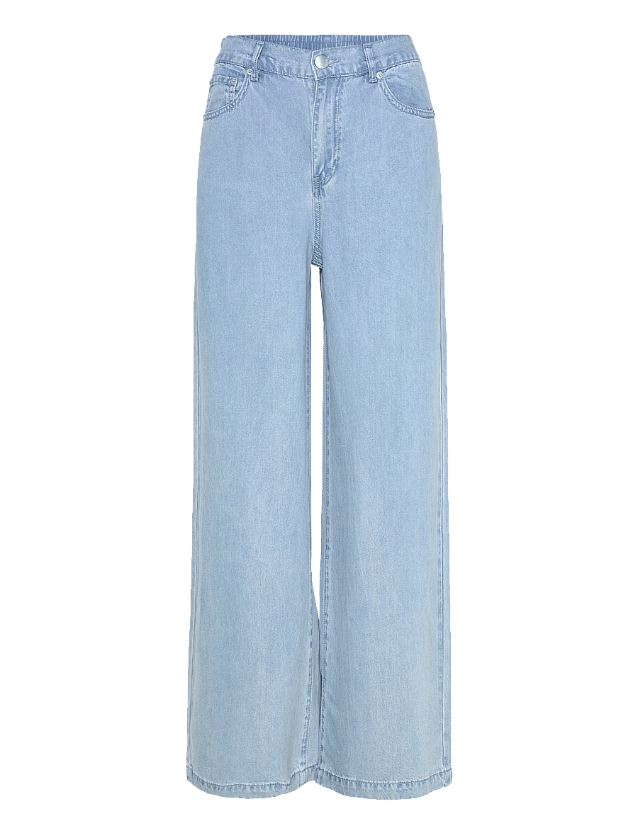 SUNCOO Paris - Rabi - hosen mit weitem bein - jeans clair - 3
