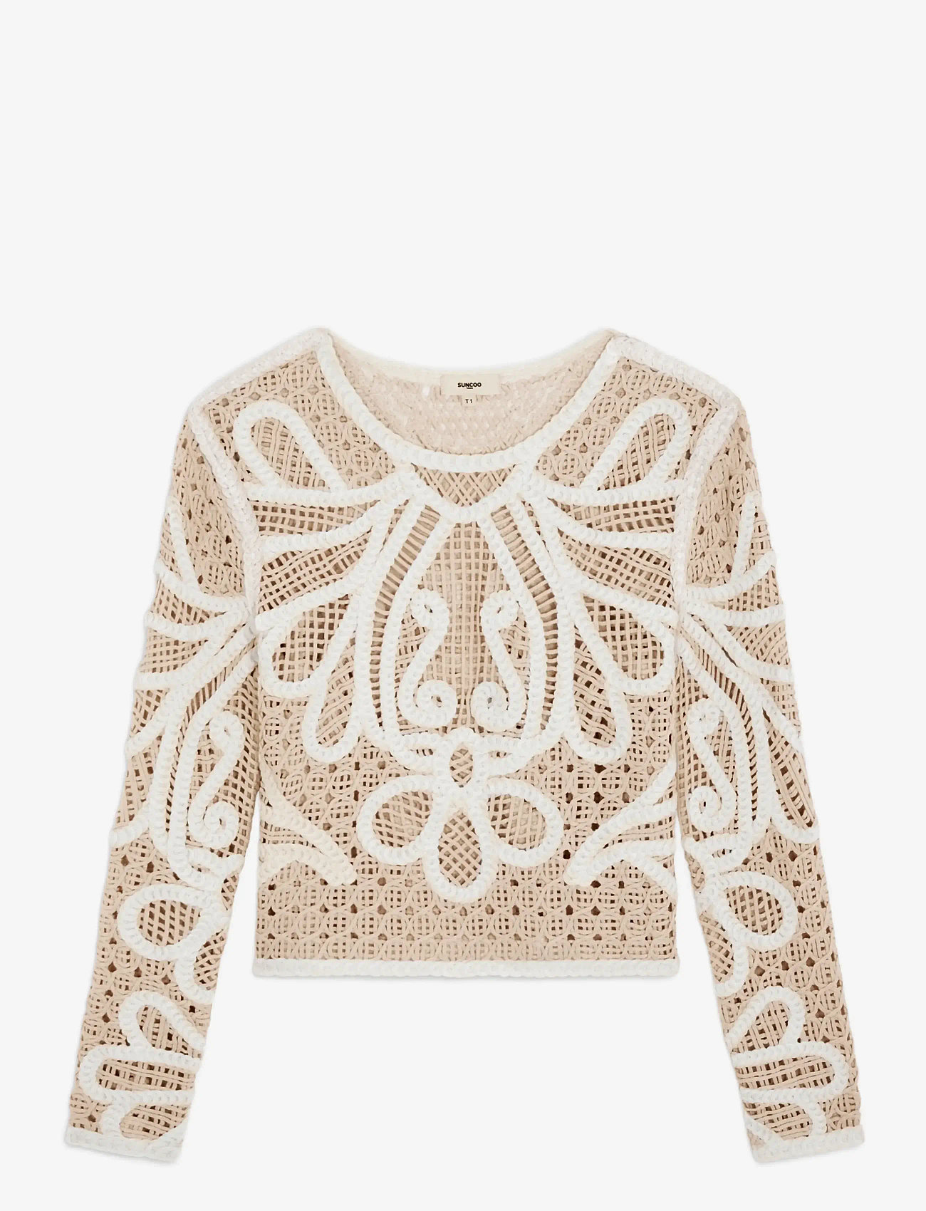 SUNCOO Paris - Paelini - långärmade blusar - creme - 0