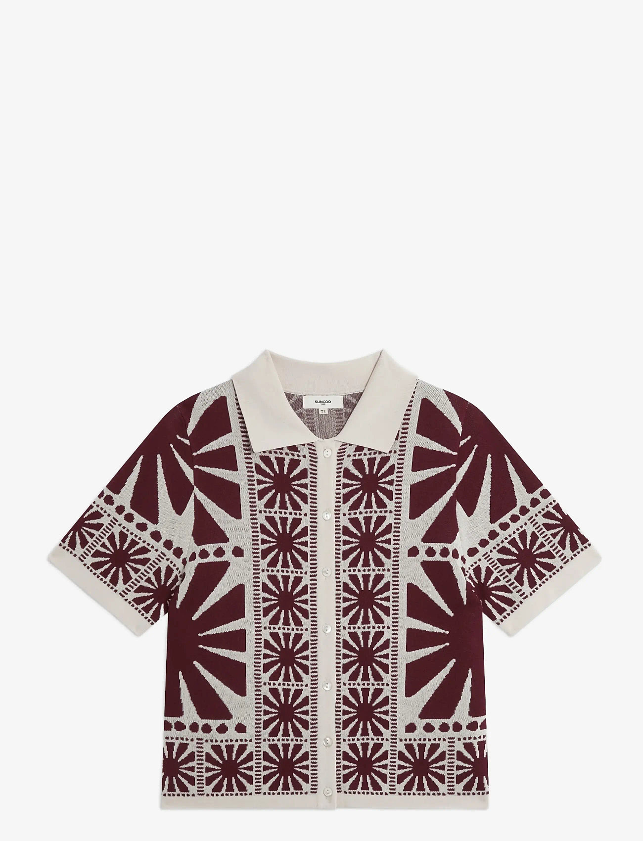 SUNCOO Paris - Gabera - poloshirts - choco - 1