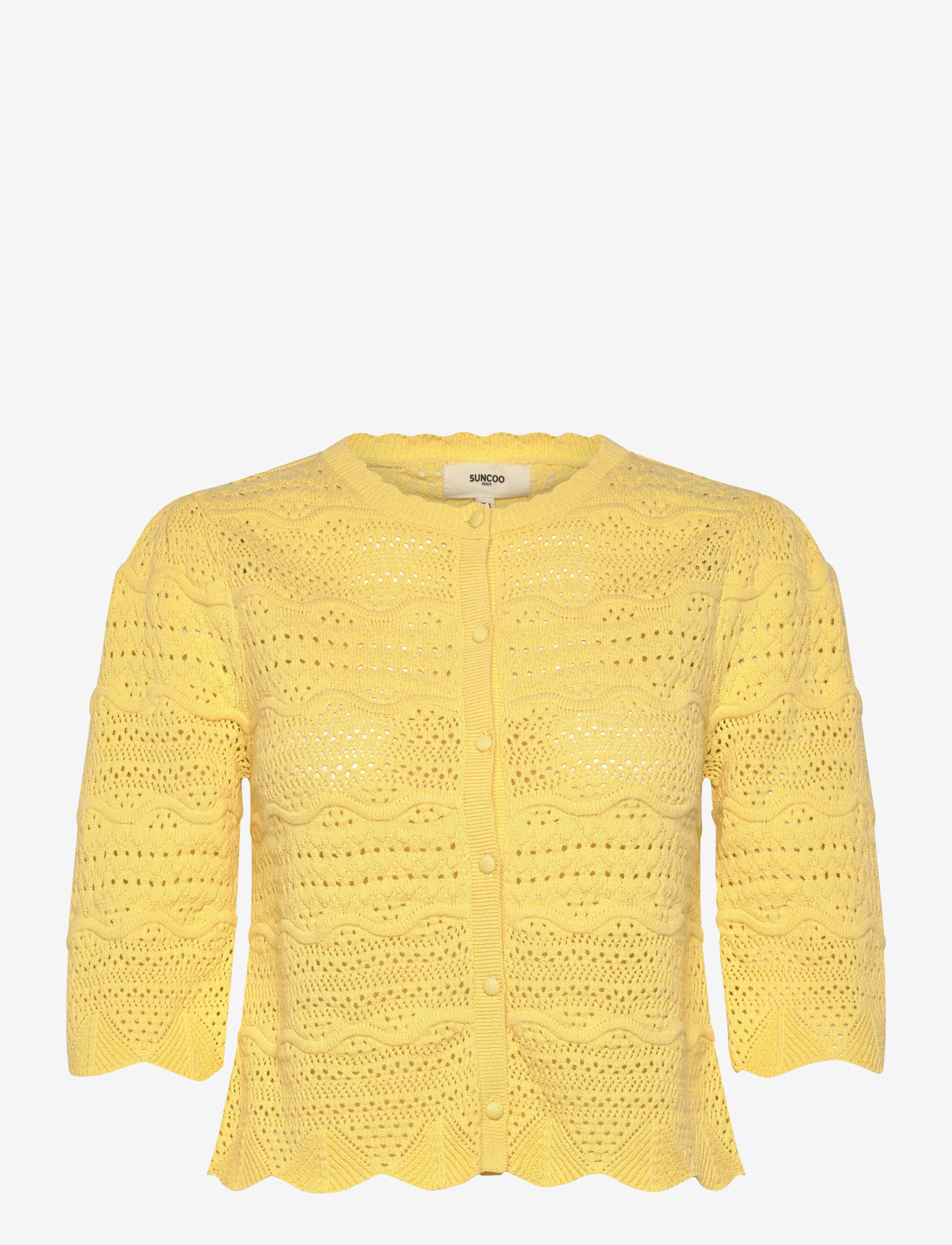 SUNCOO Paris - Ganach - cardigans - jaune - 0