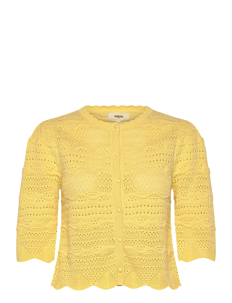 SUNCOO Paris - Ganach - strickjacken - jaune - 1