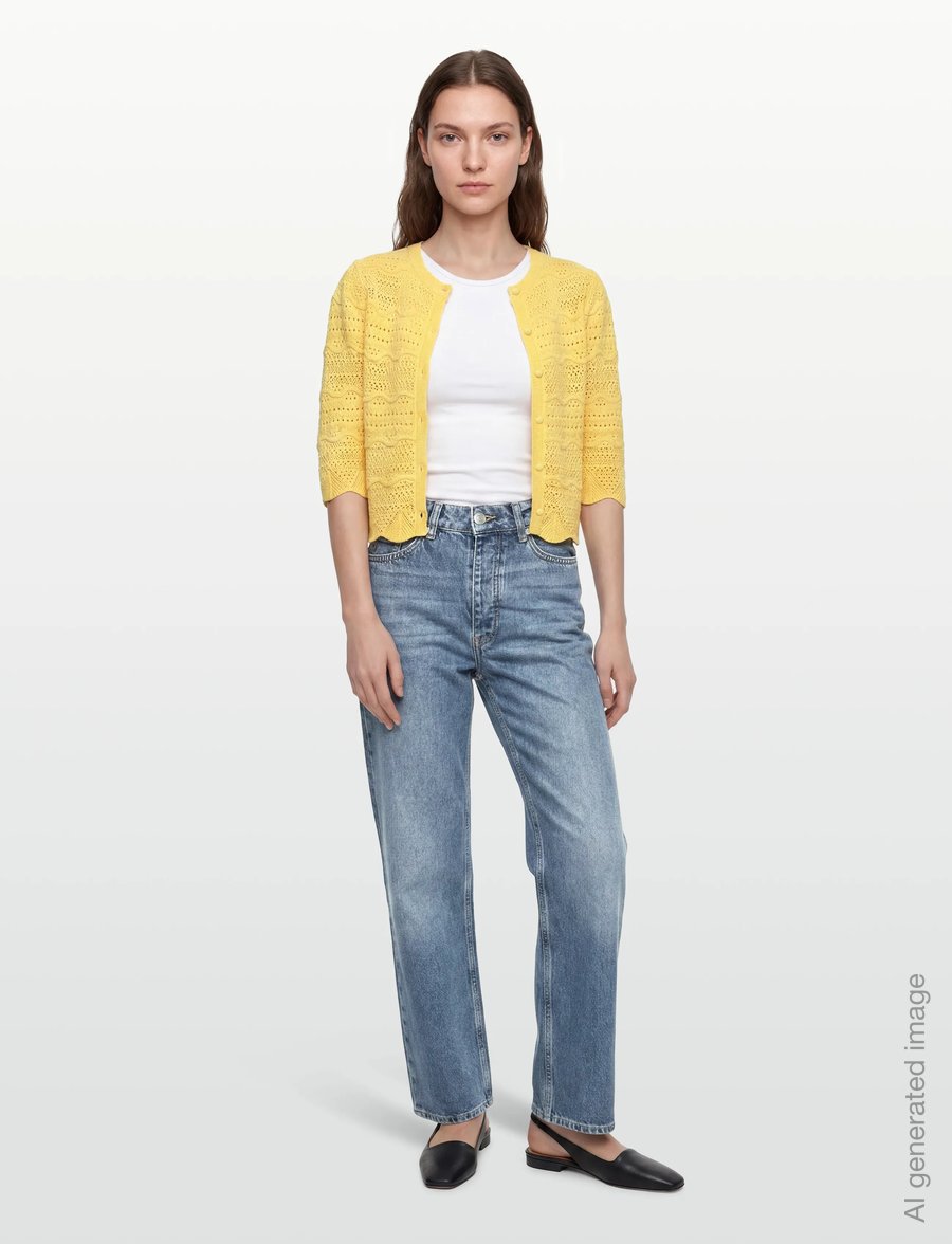 SUNCOO Paris - Ganach - strickjacken - jaune - 0