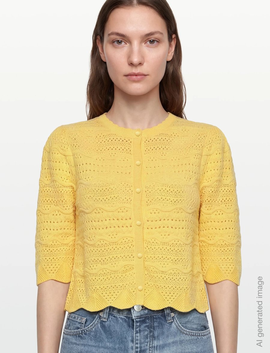 SUNCOO Paris - Ganach - strickjacken - jaune - 3