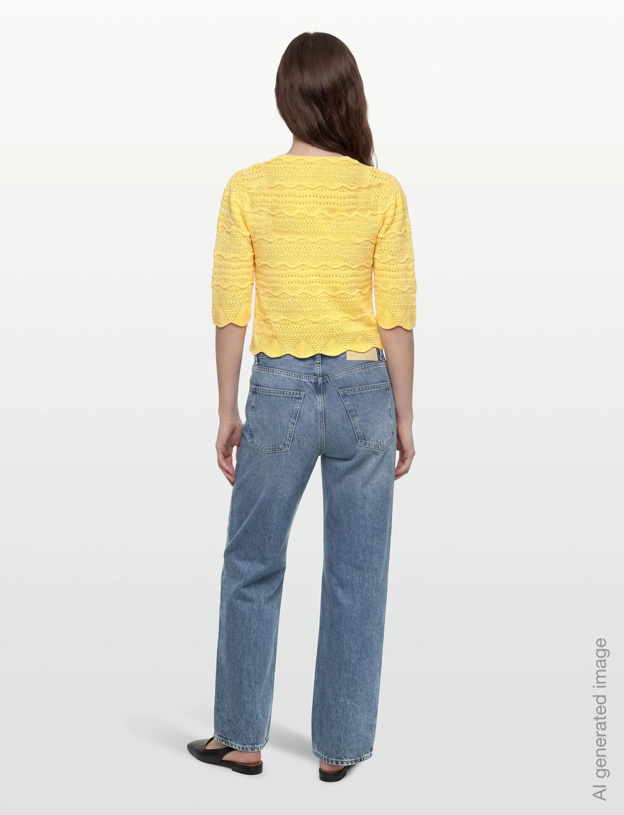 SUNCOO Paris - Ganach - strickjacken - jaune - 4