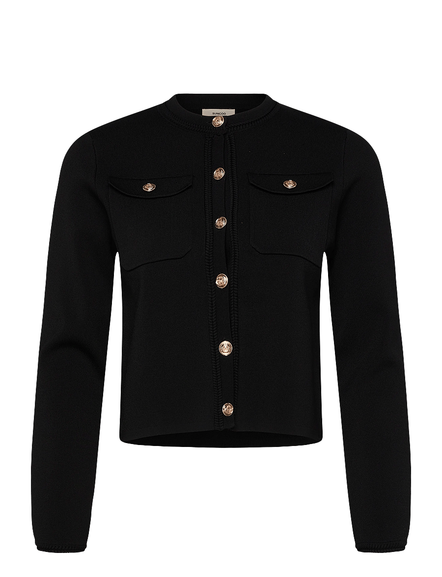 SUNCOO Paris - Giora - cardigans - noir - 0