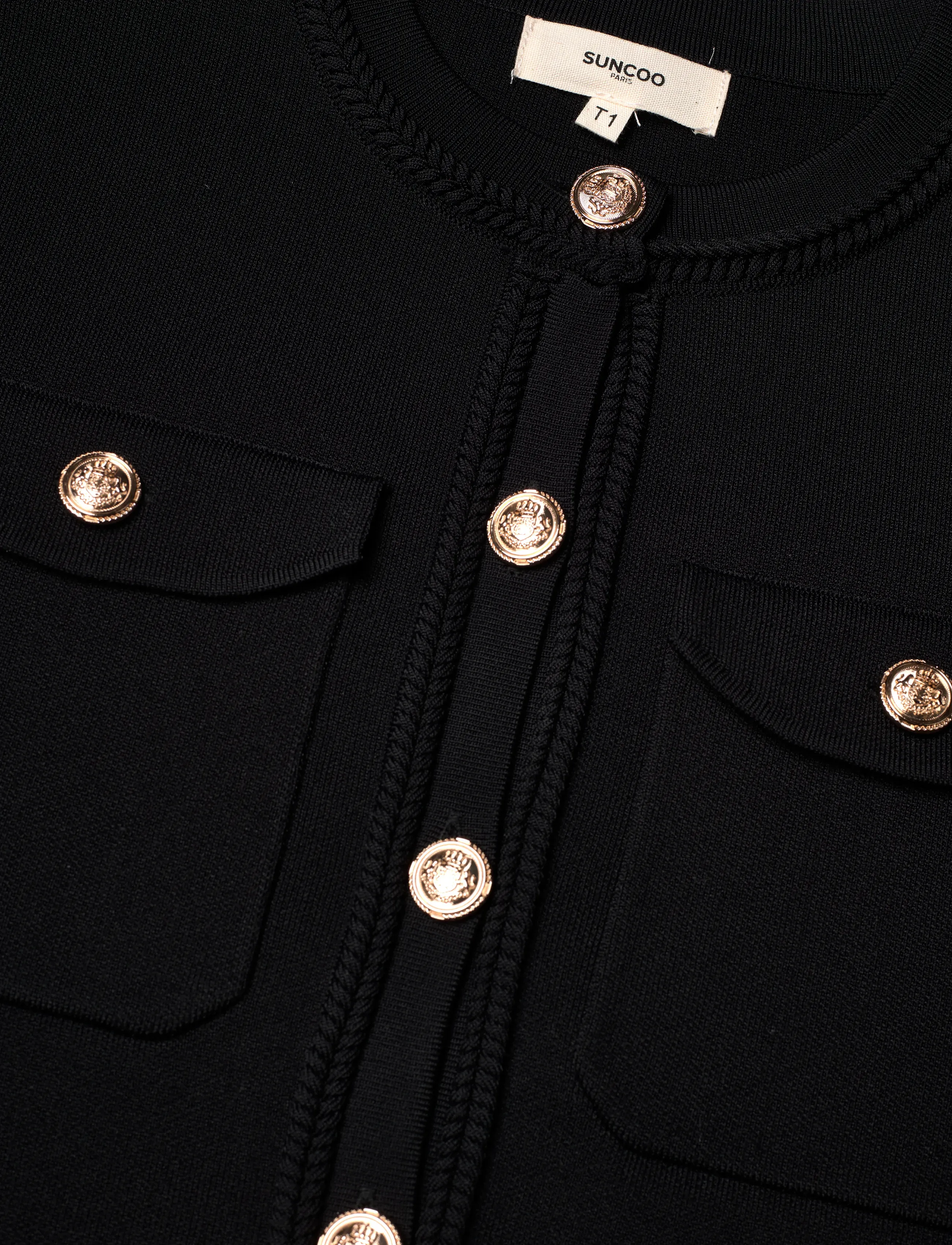 SUNCOO Paris - Giora - cardigans - noir - 2