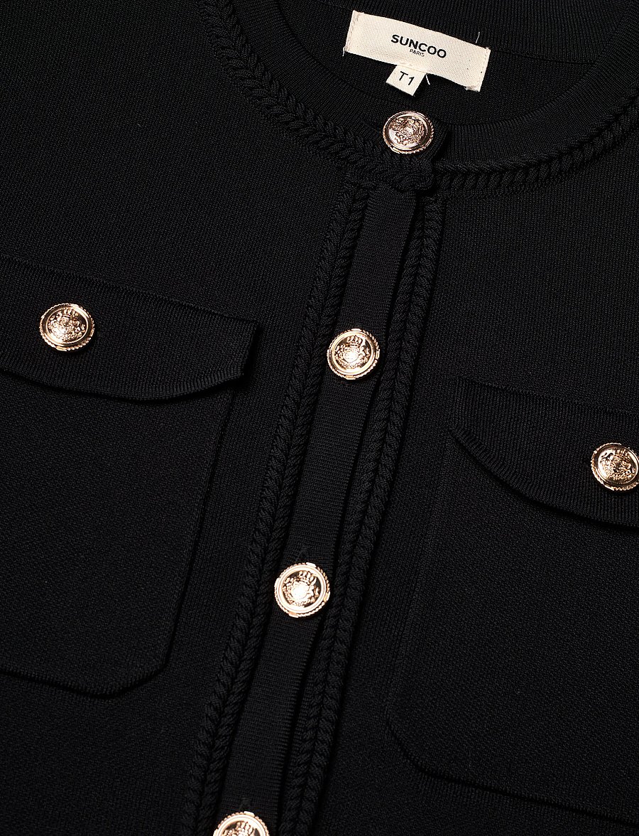 SUNCOO Paris - Giora - cardigans - noir - 2