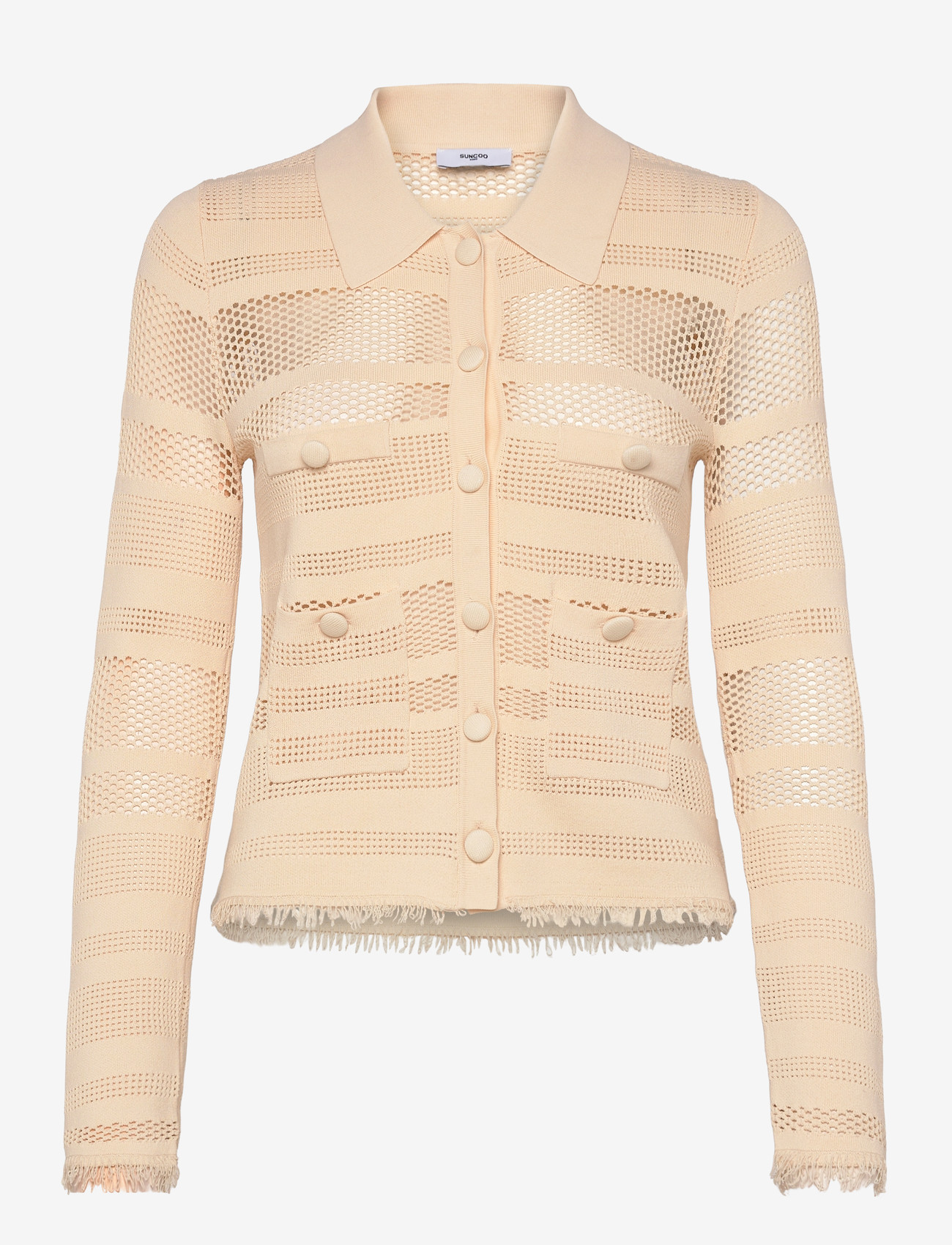 SUNCOO Paris - Gaelisi - cardigans - creme - 0