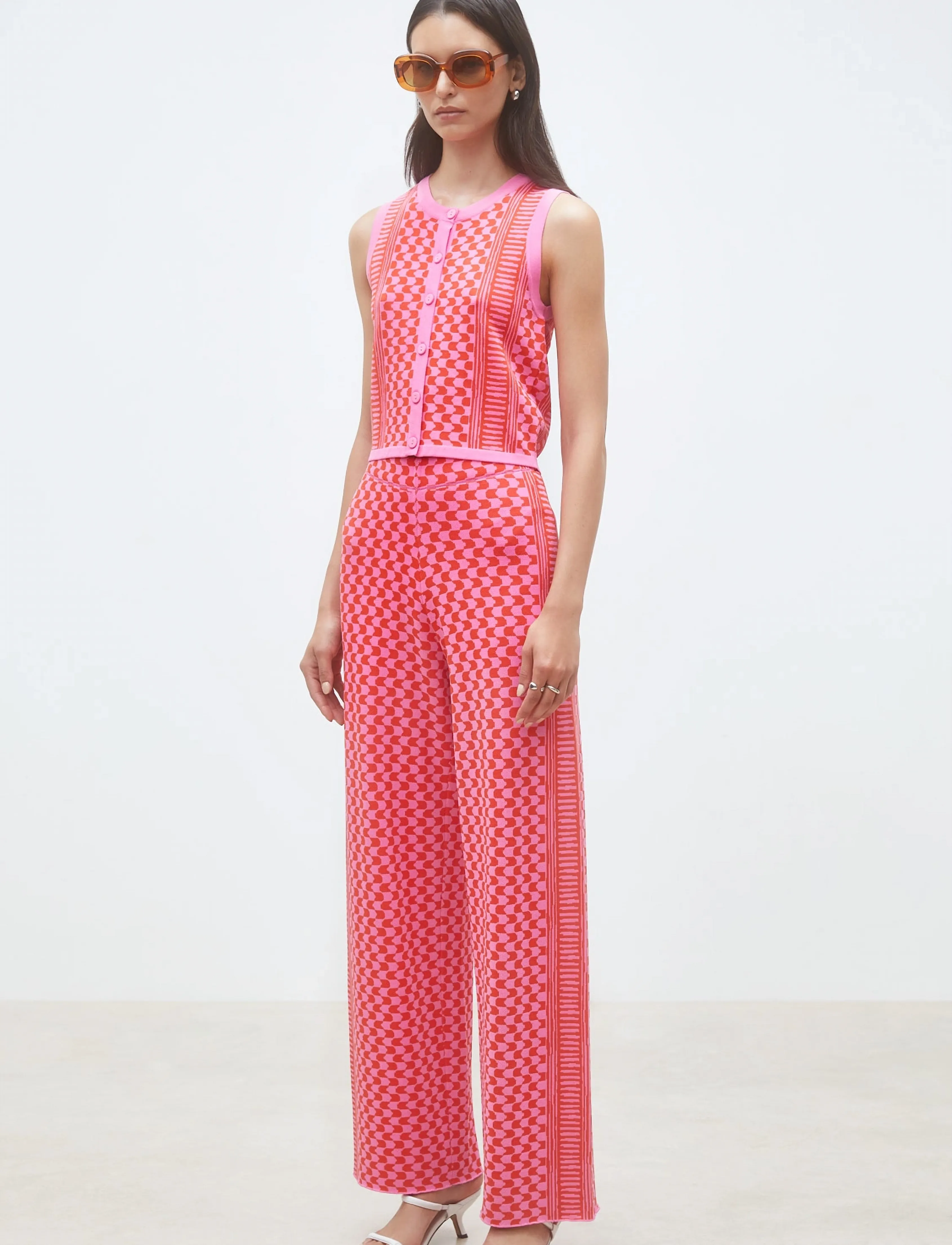 SUNCOO Paris Jonas - Housut - ROSE / pink/rose