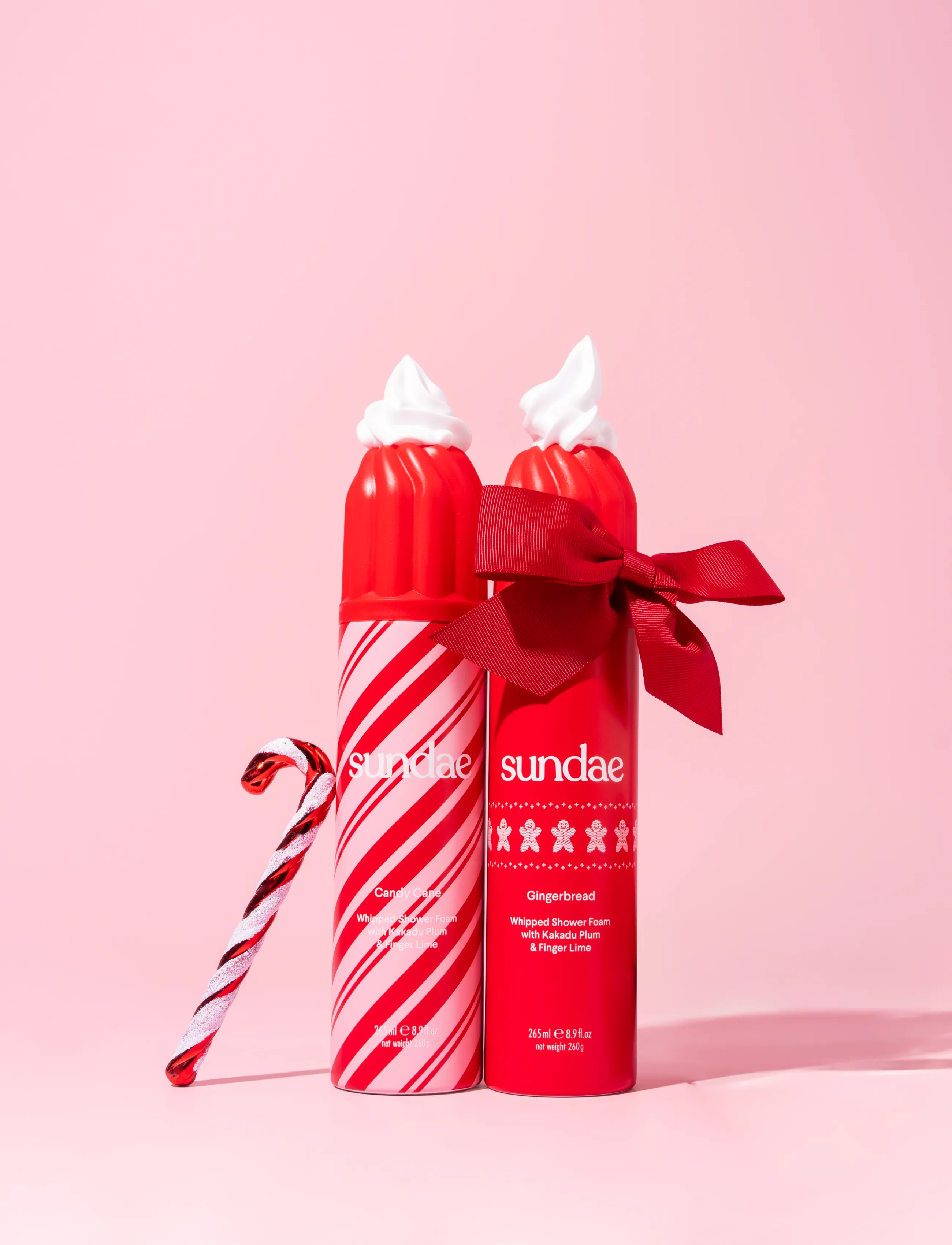 Sundae Body - Christmas Box - Gingerbread & Candy Cane Whipped Shower Foam - shower gel & bruseolier - gingerbread & candy cane whipped shower foam - 0