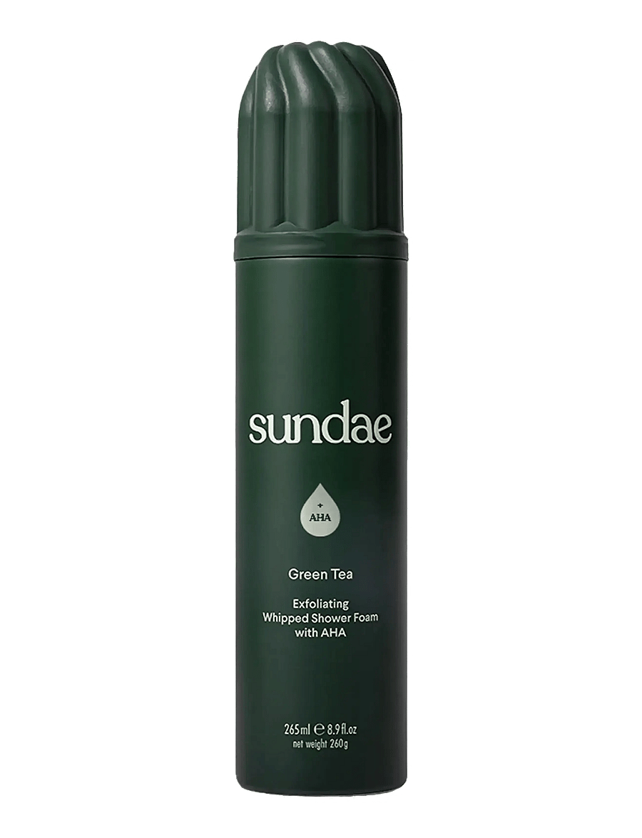Sundae Body - Whipped Shower Foam - shower gel & bruseolier - green tea - 1
