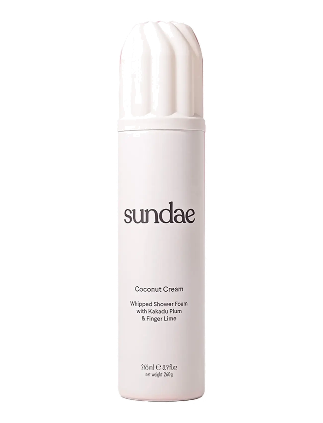 Sundae Body Coconut Cream Whipped Shower Foam, Badekar og bruser, Nude, Str: 265 ML
