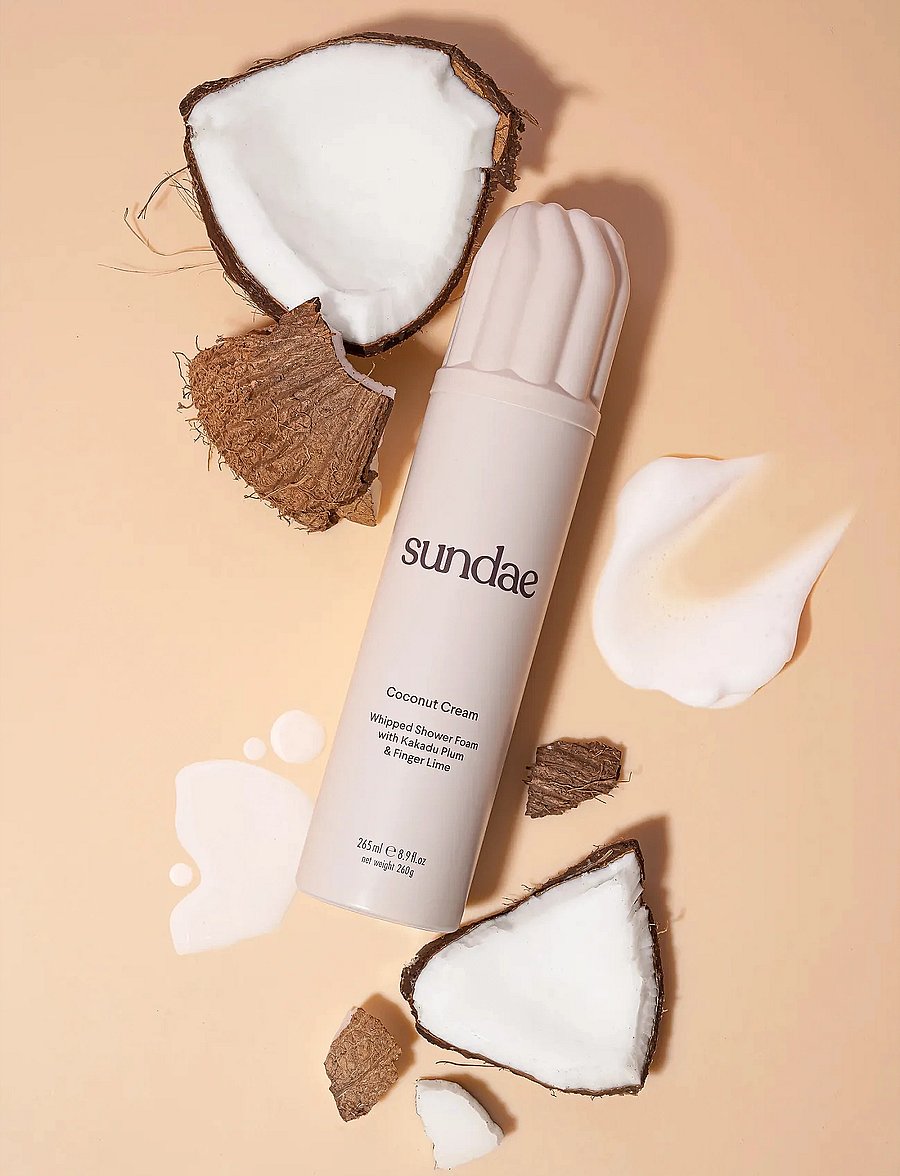 Sundae Body - Coconut Cream Whipped Shower Foam - shower gel & bruseolier - coconut cream - 0