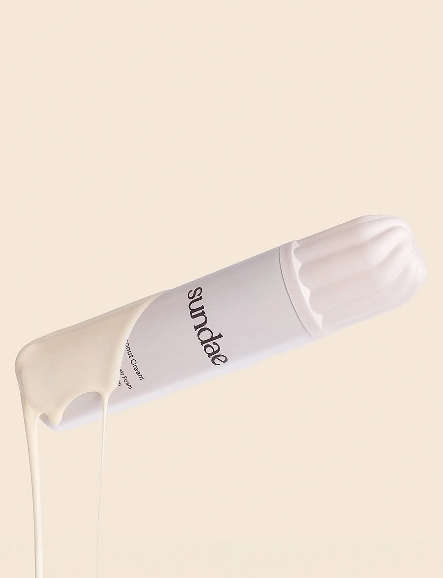 Sundae Body - Coconut Cream Whipped Shower Foam - shower gel & bruseolier - coconut cream - 2