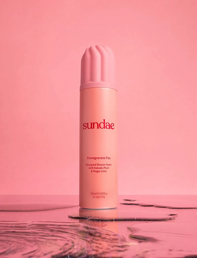 Sundae Body - Pomegranate Fizz Whipped Shower Foam - suihkugeelit ja öljyt - pomegranate - 2