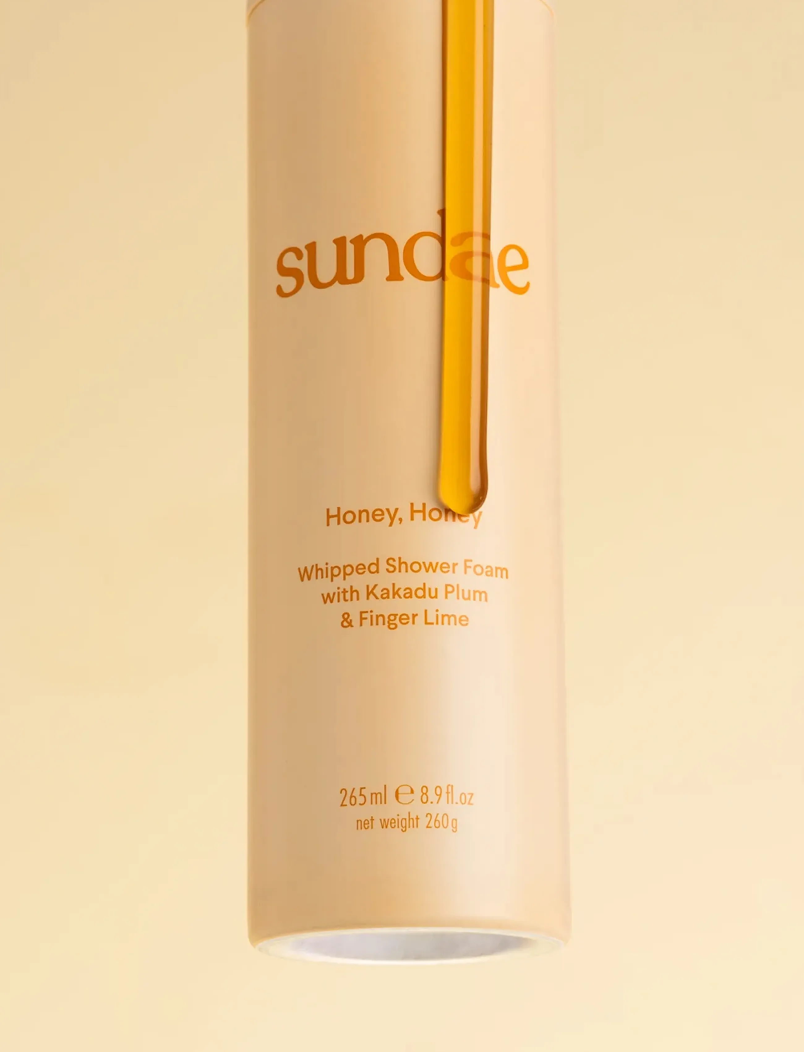 Sundae Body - Whipped Shower Foam - shower gel & bruseolier - honey - 2