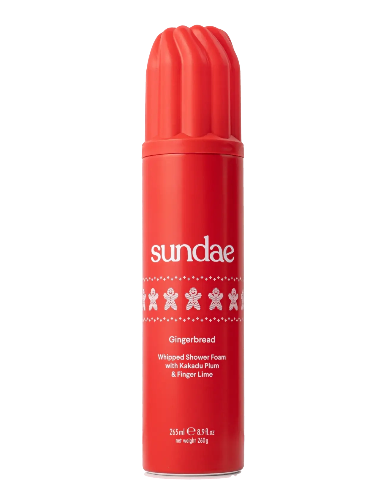 Sundae Body Whipped Shower Foam - Sundae - GINGERBREAD / red