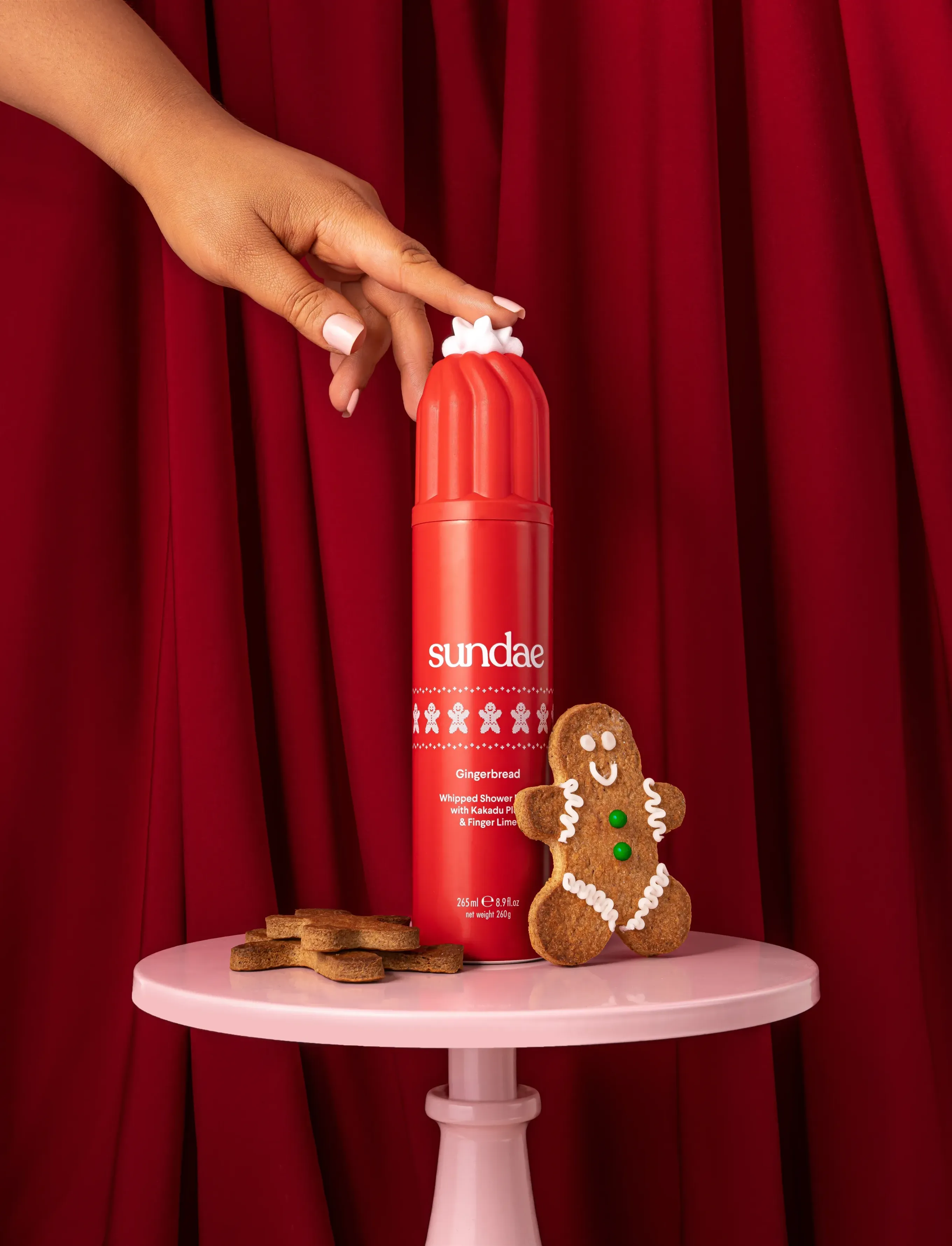 Sundae Body - Whipped Shower Foam - duschgel & duscholjor  - gingerbread - 2