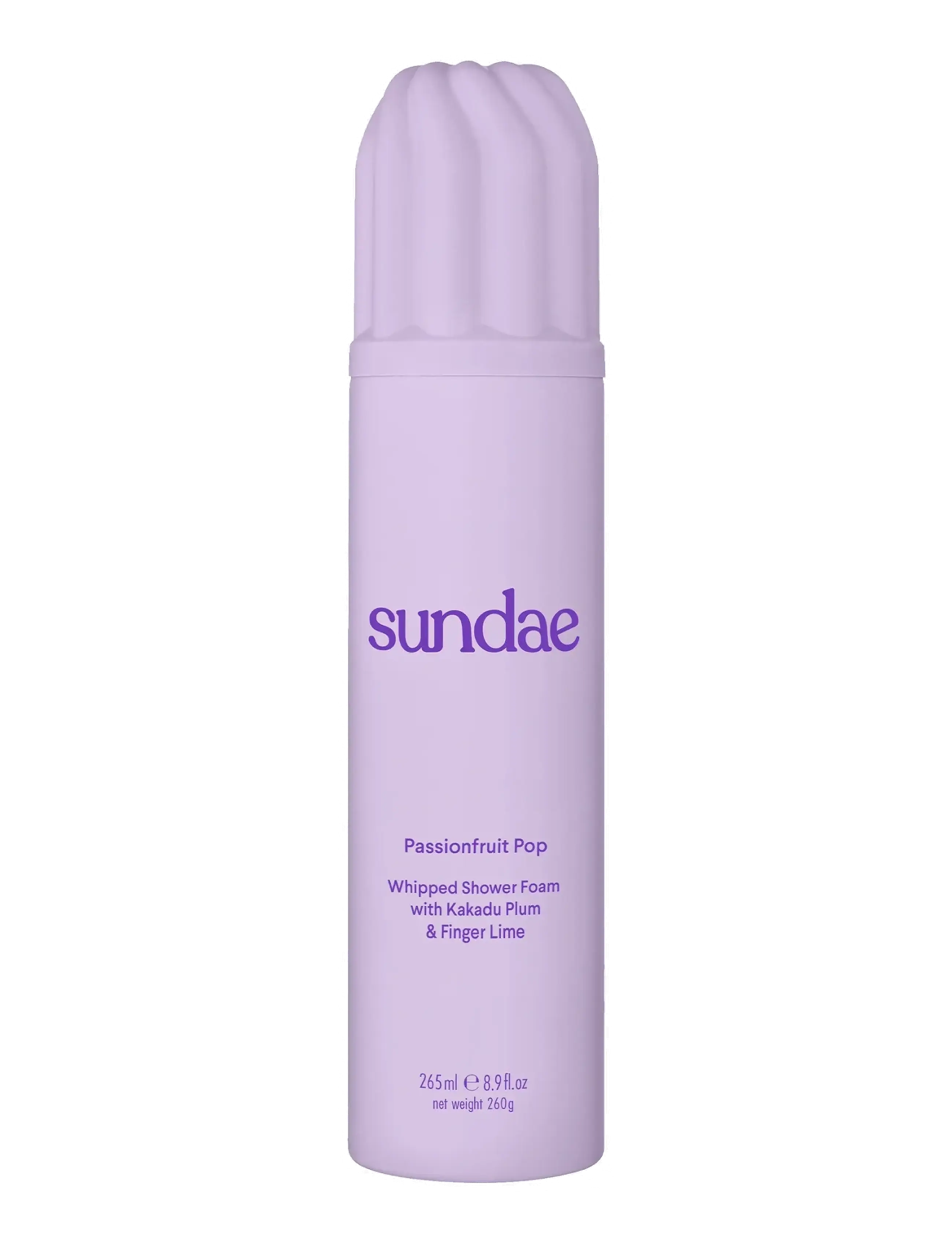 Sundae Body Whipped Shower Foam, Badekar og bruser, Lila, Str: 265 ML