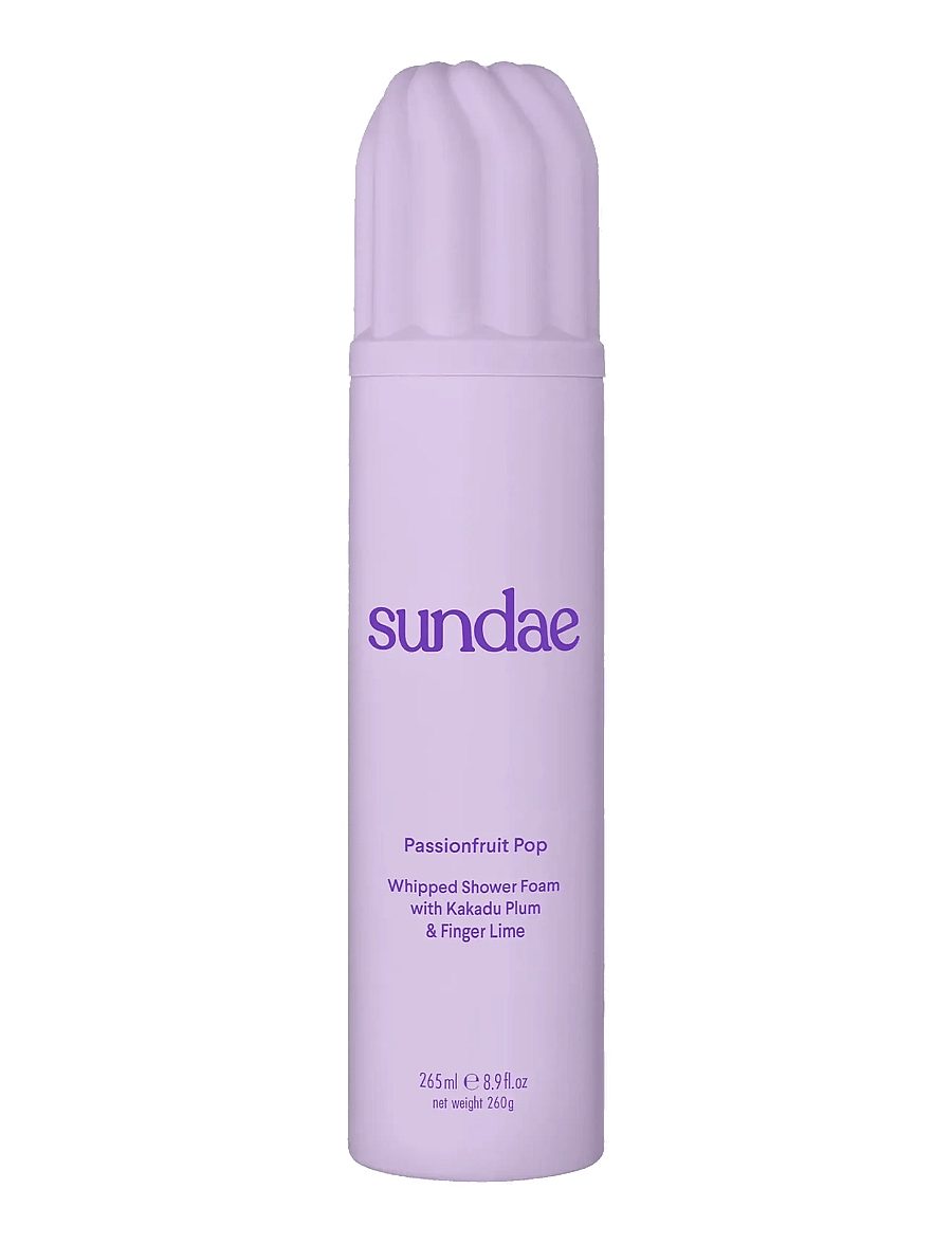 Sundae Body - Whipped Shower Foam - shower gel & bruseolier - passionfruit - 1