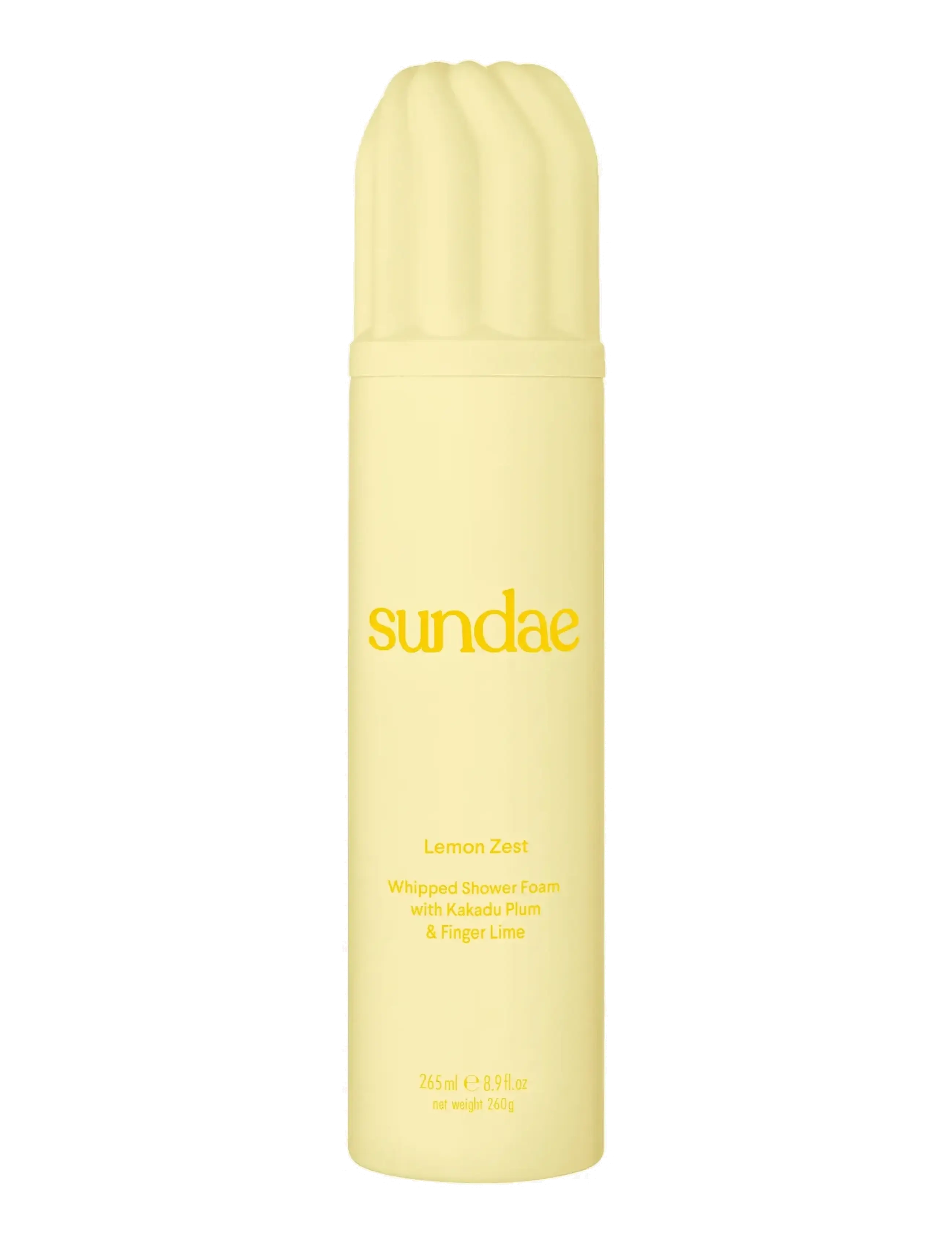 Sundae Body Whipped Shower Foam, Badekar og bruser, Gul, Str: 265 ML
